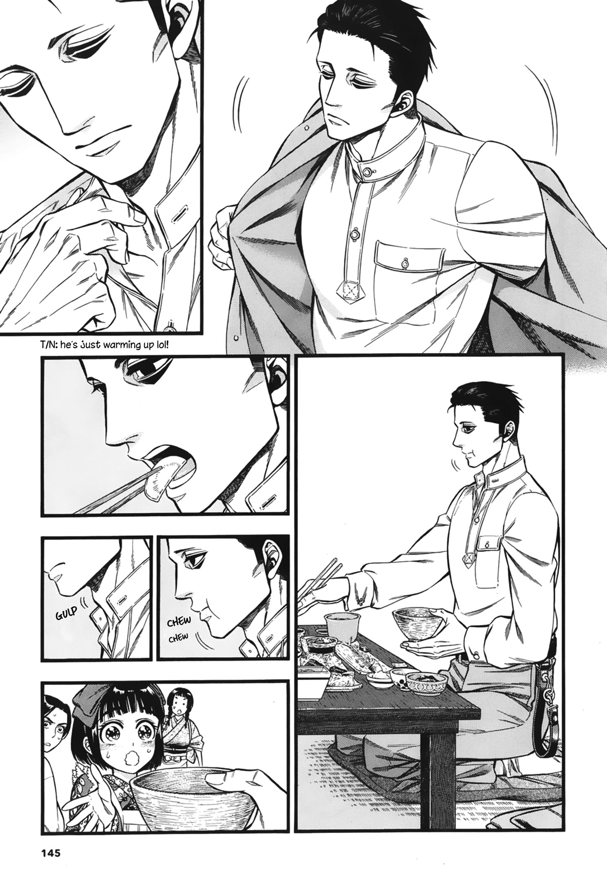 Smoke & Honey Chapter 6 page 12 - Chapter 6: Pacific saury & Sleeping posture