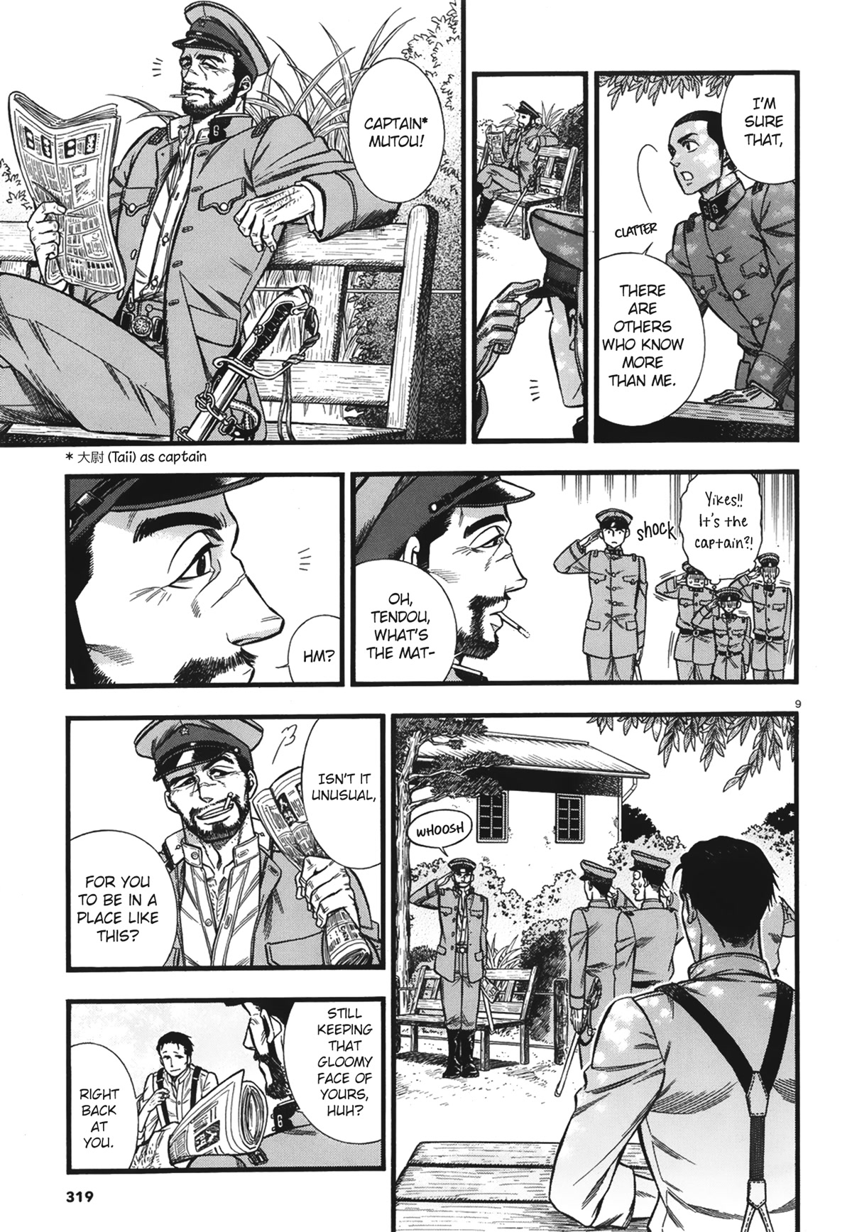 Smoke & Honey Chapter 7 page 10 - Chapter 7: Soldiers & The castle of golden dolphin
