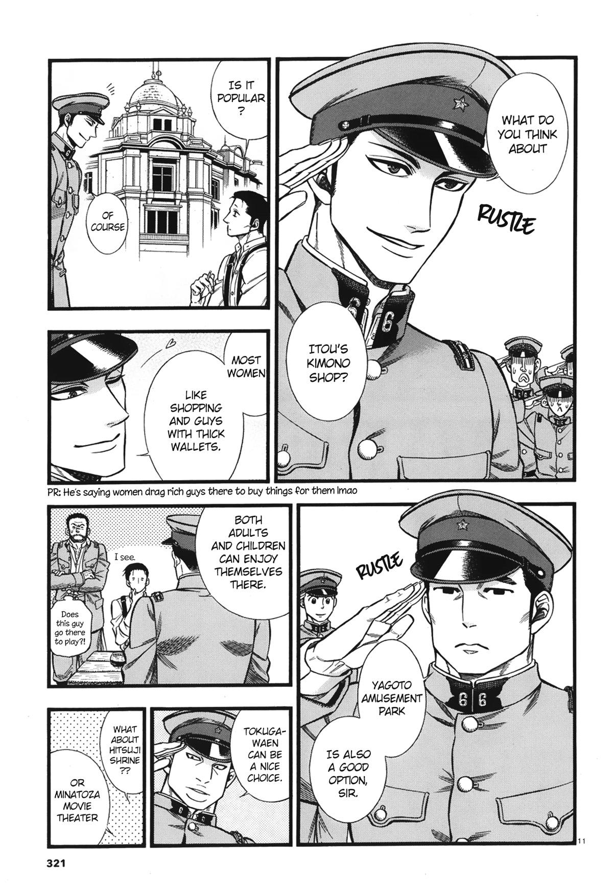 Smoke & Honey Chapter 7 page 12 - Chapter 7: Soldiers & The castle of golden dolphin
