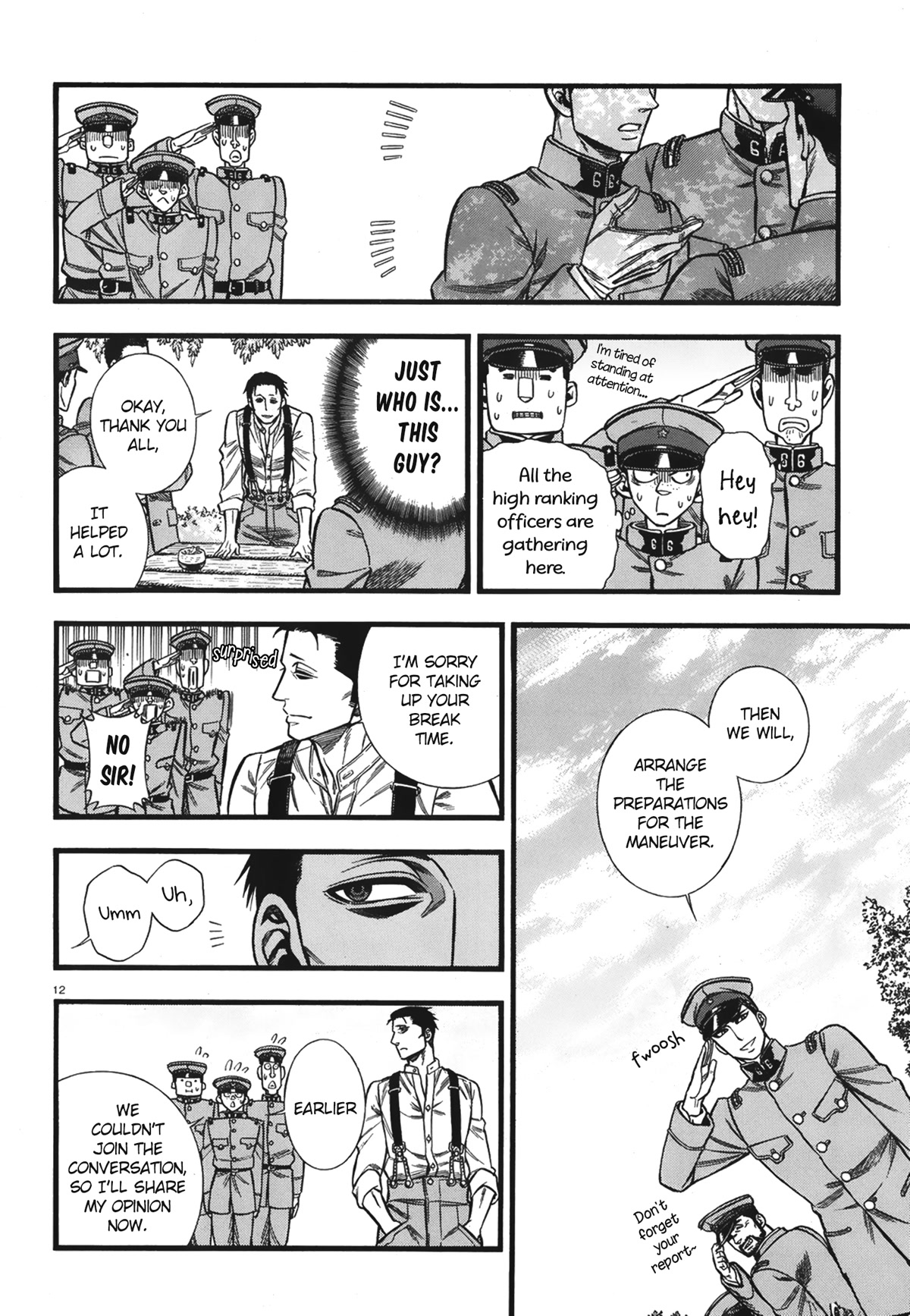 Smoke & Honey Chapter 7 page 13 - Chapter 7: Soldiers & The castle of golden dolphin