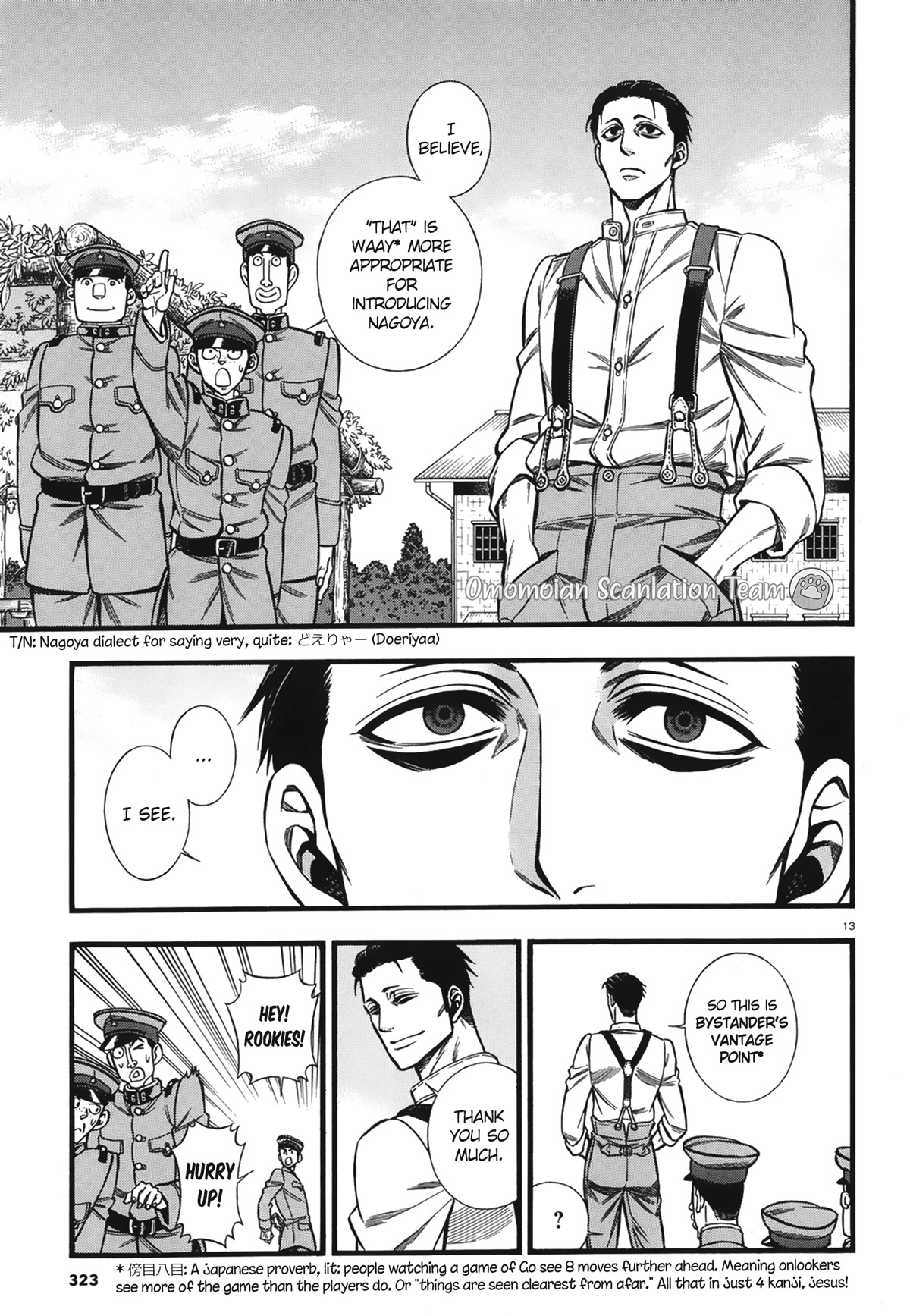 Smoke & Honey Chapter 7 page 14 - Chapter 7: Soldiers & The castle of golden dolphin