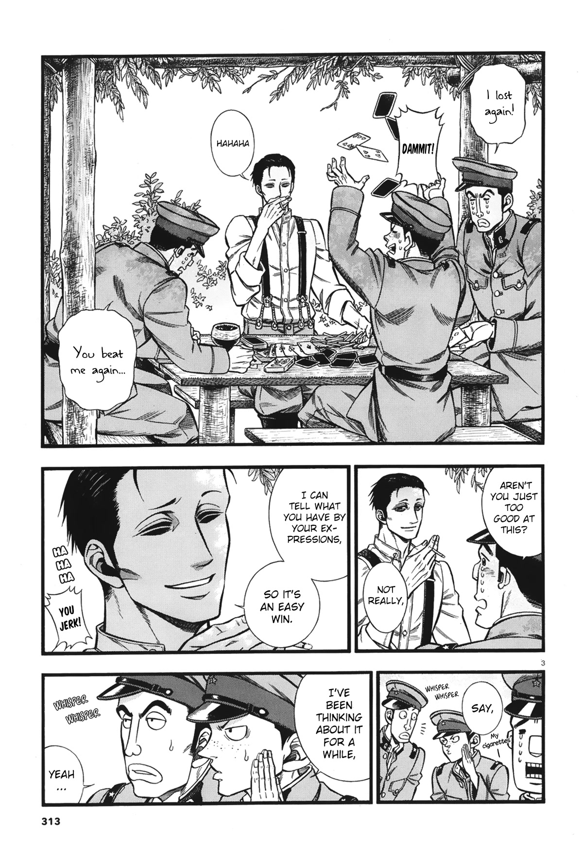 Smoke & Honey Chapter 7 page 4 - Chapter 7: Soldiers & The castle of golden dolphin