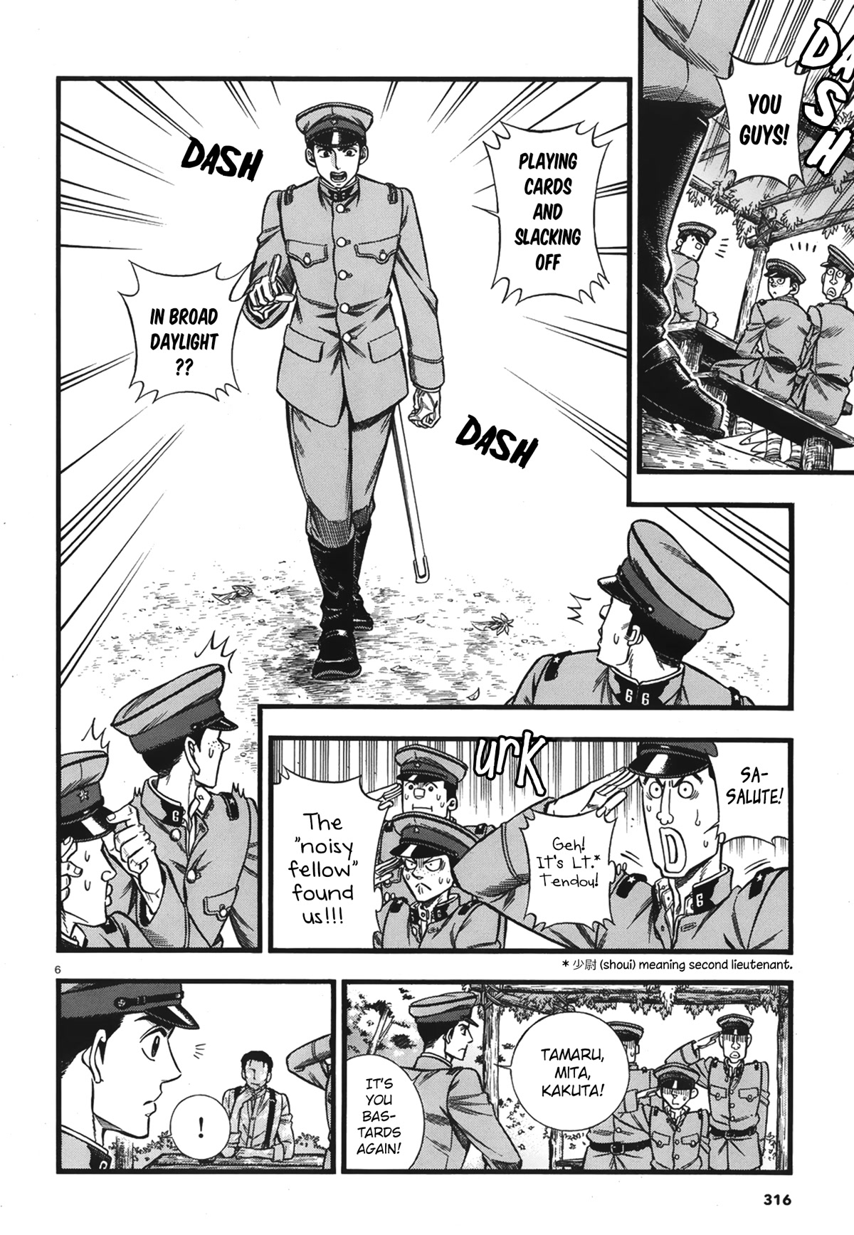 Smoke & Honey Chapter 7 page 7 - Chapter 7: Soldiers & The castle of golden dolphin