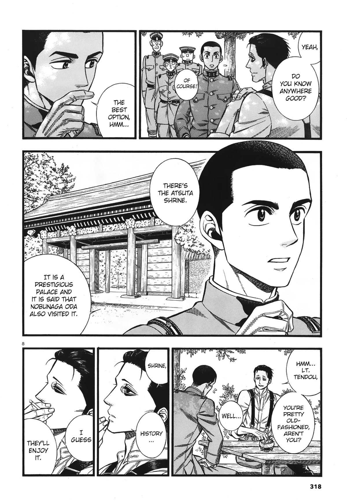 Smoke & Honey Chapter 7 page 9 - Chapter 7: Soldiers & The castle of golden dolphin