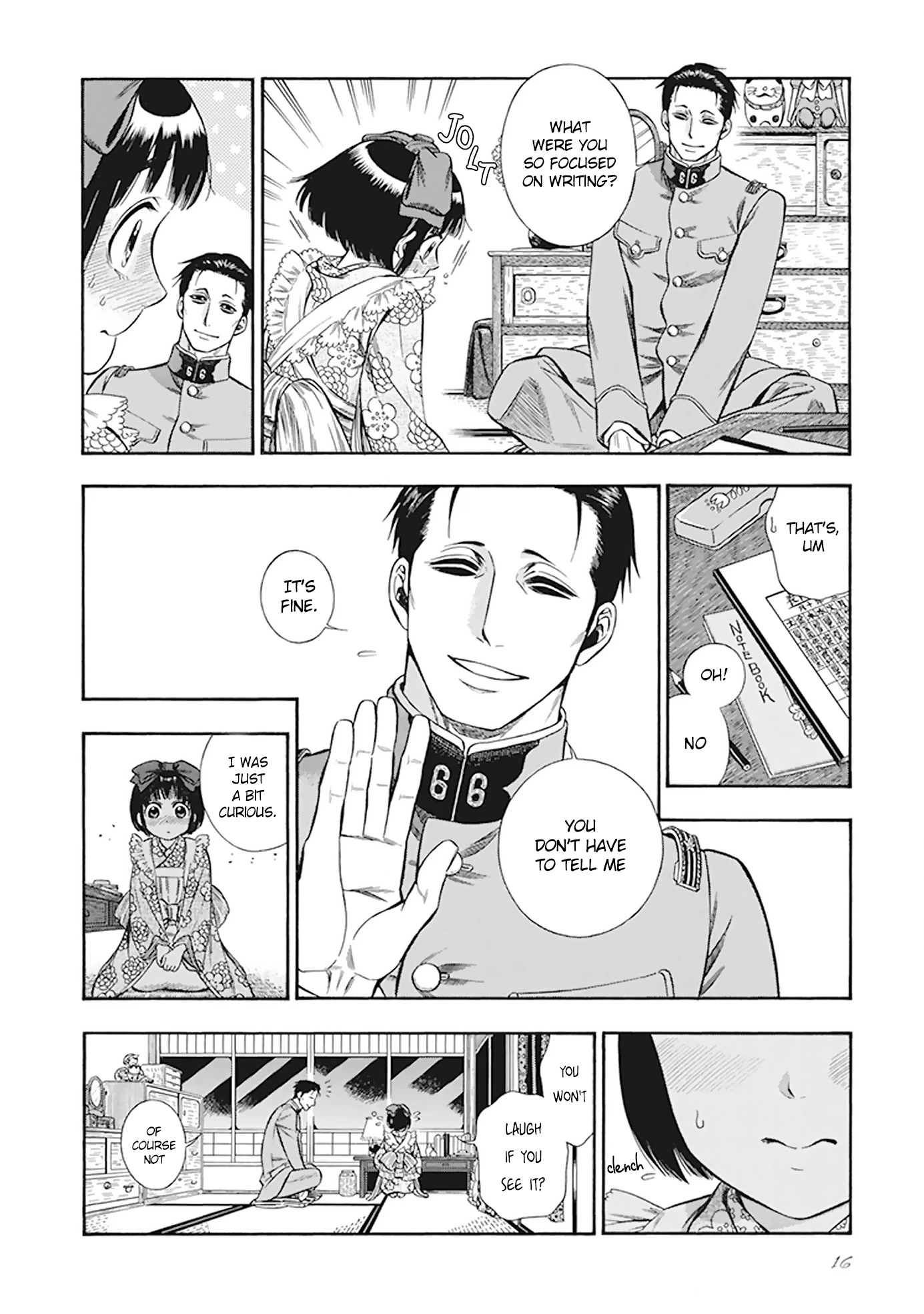 Smoke & Honey Chapter 9 page 12 - Chapter 9: 3 years & The notebook