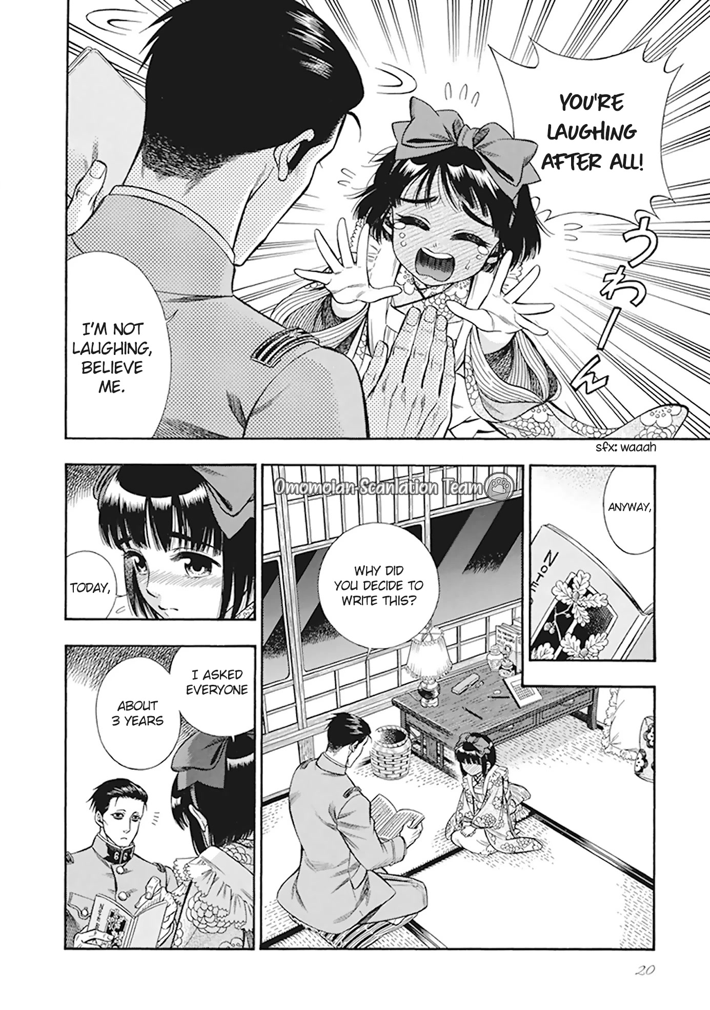 Smoke & Honey Chapter 9 page 16 - Chapter 9: 3 years & The notebook