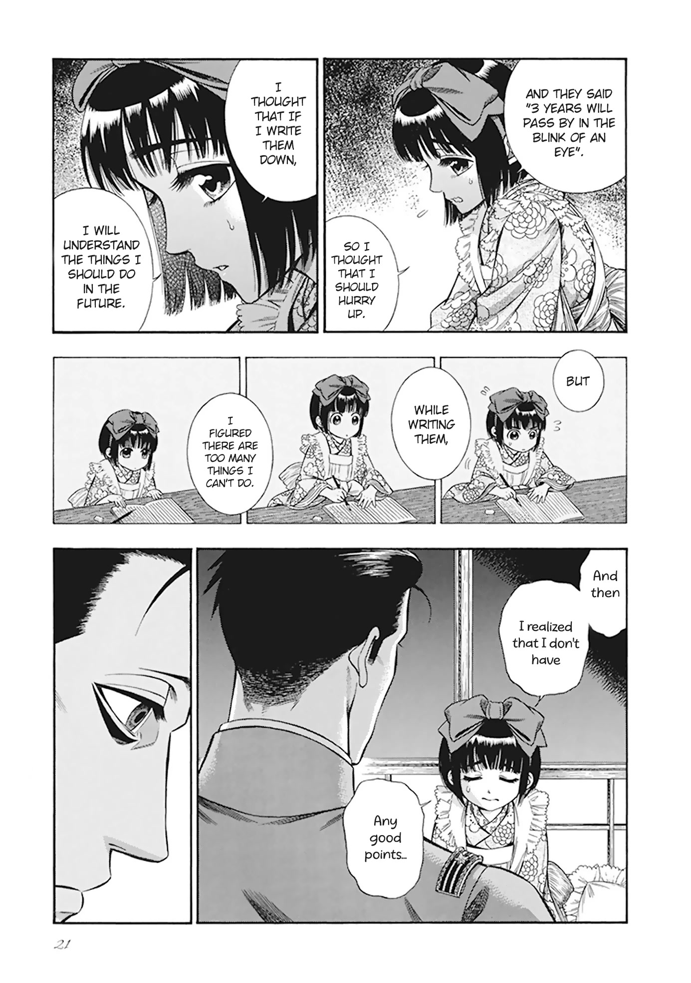 Smoke & Honey Chapter 9 page 17 - Chapter 9: 3 years & The notebook