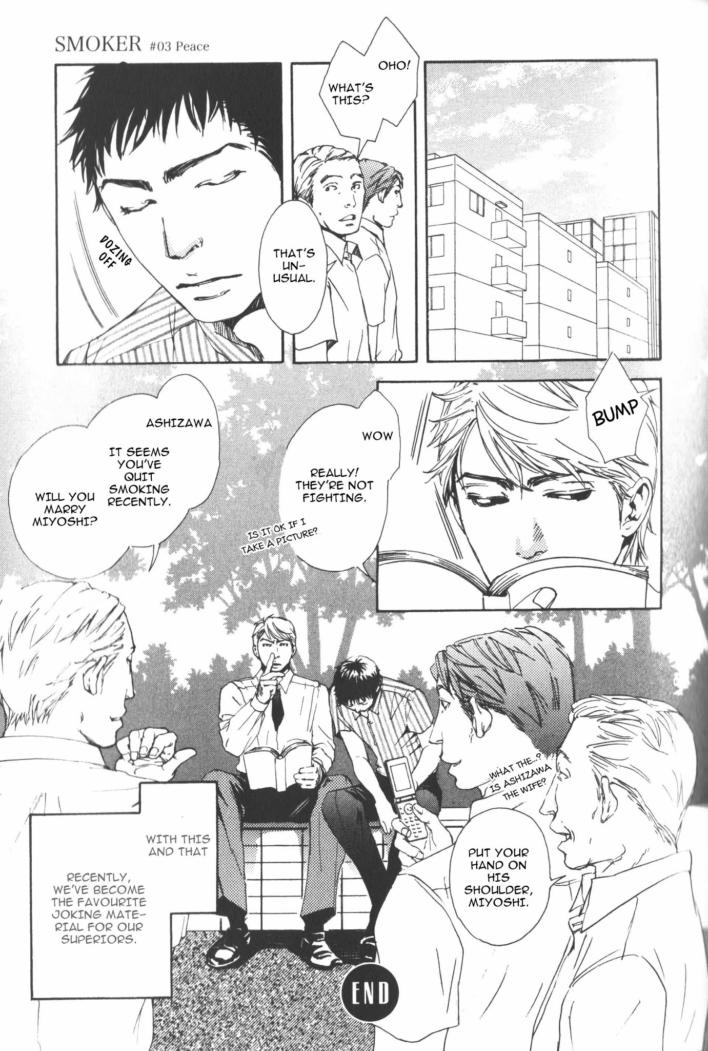 Smoker Chapter 3 page 32 - Chapter 3: Peace