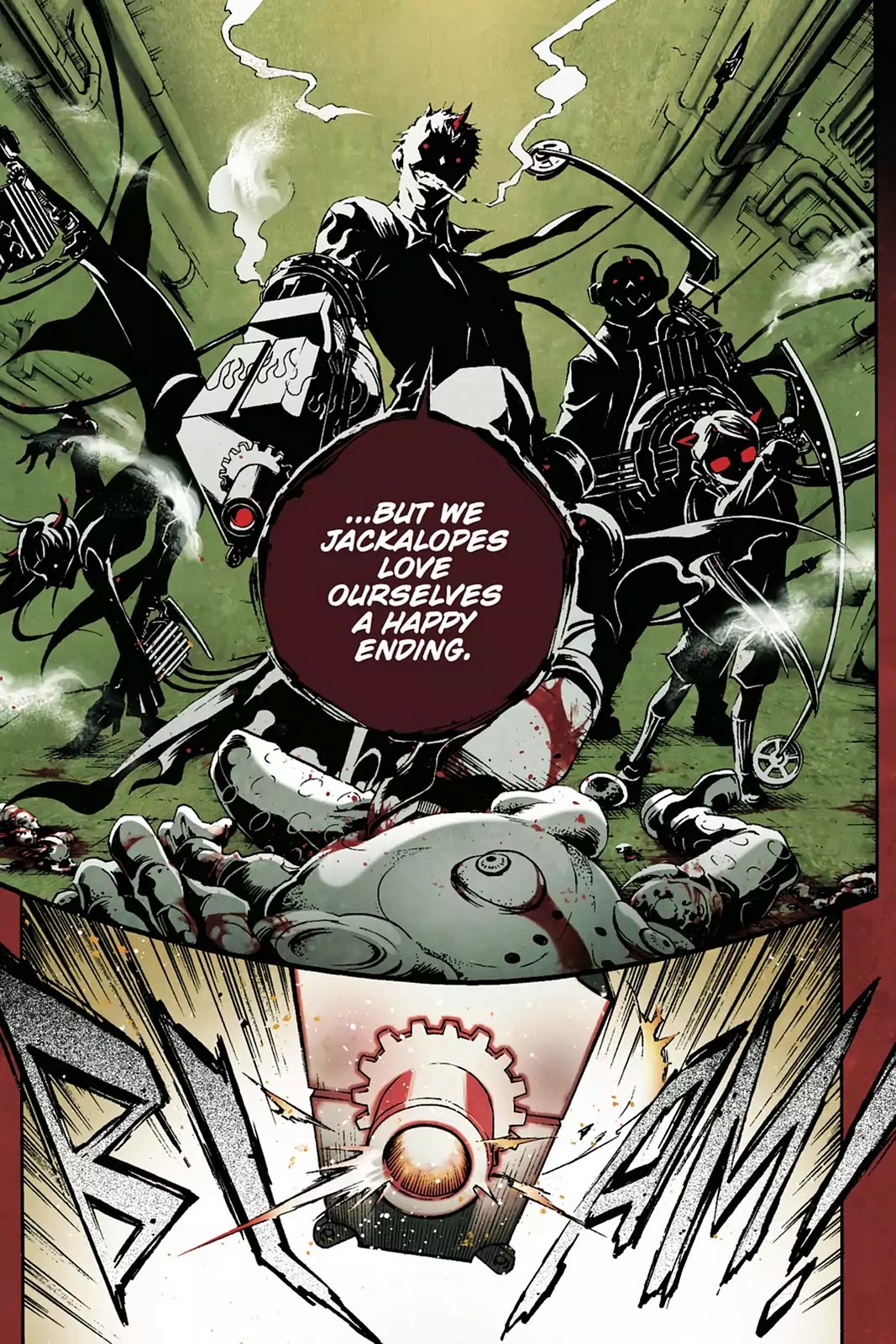 Smokin' Parade Chapter 1 page 5 - Chapter 1: Vol.1 #01: Noxious Miasma