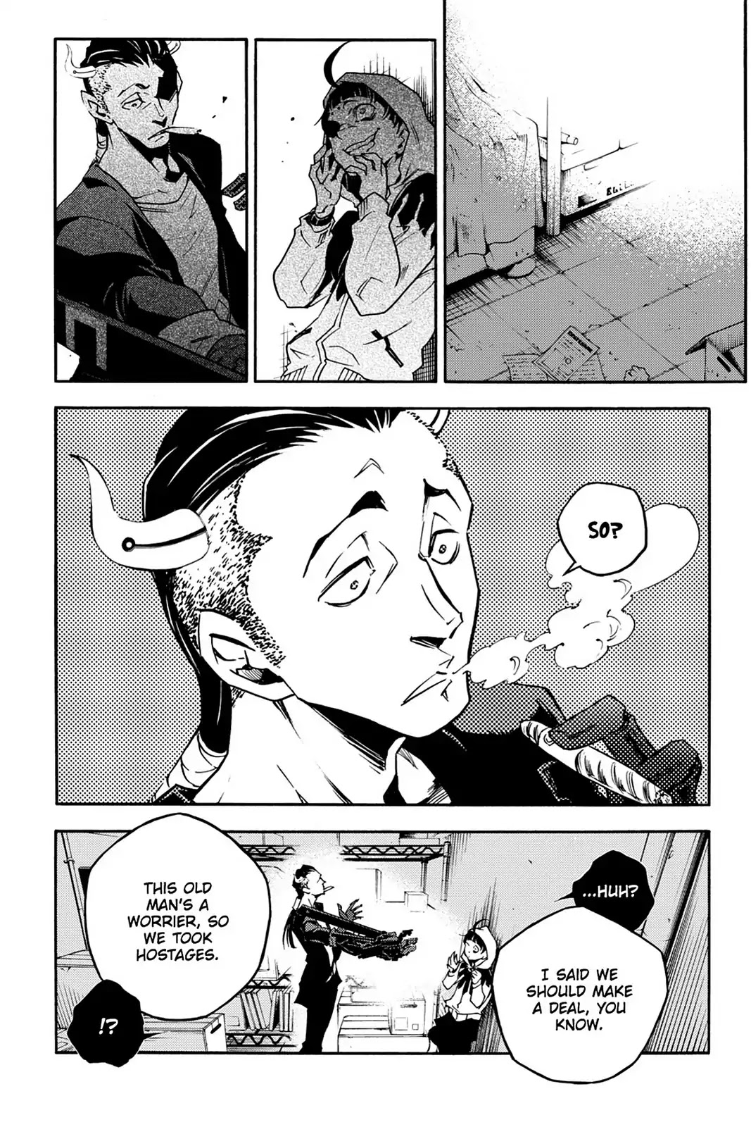 Smokin' Parade Chapter 10 page 50 - Chapter 10: Vol.3 #10: A Bad Joke