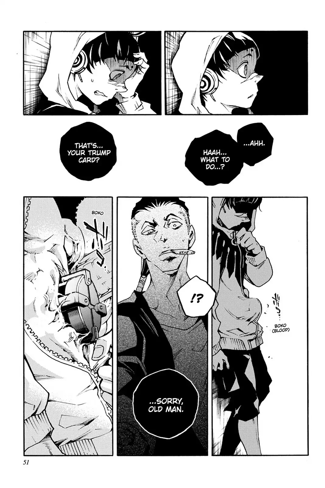 Smokin' Parade Chapter 10 page 52 - Chapter 10: Vol.3 #10: A Bad Joke