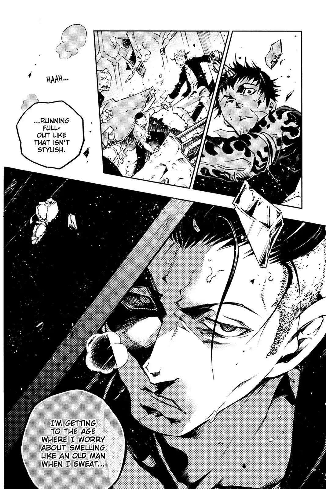 Smokin' Parade Chapter 12 page 1 - Chapter 12: Vol.3 #12: Dying with Dignity