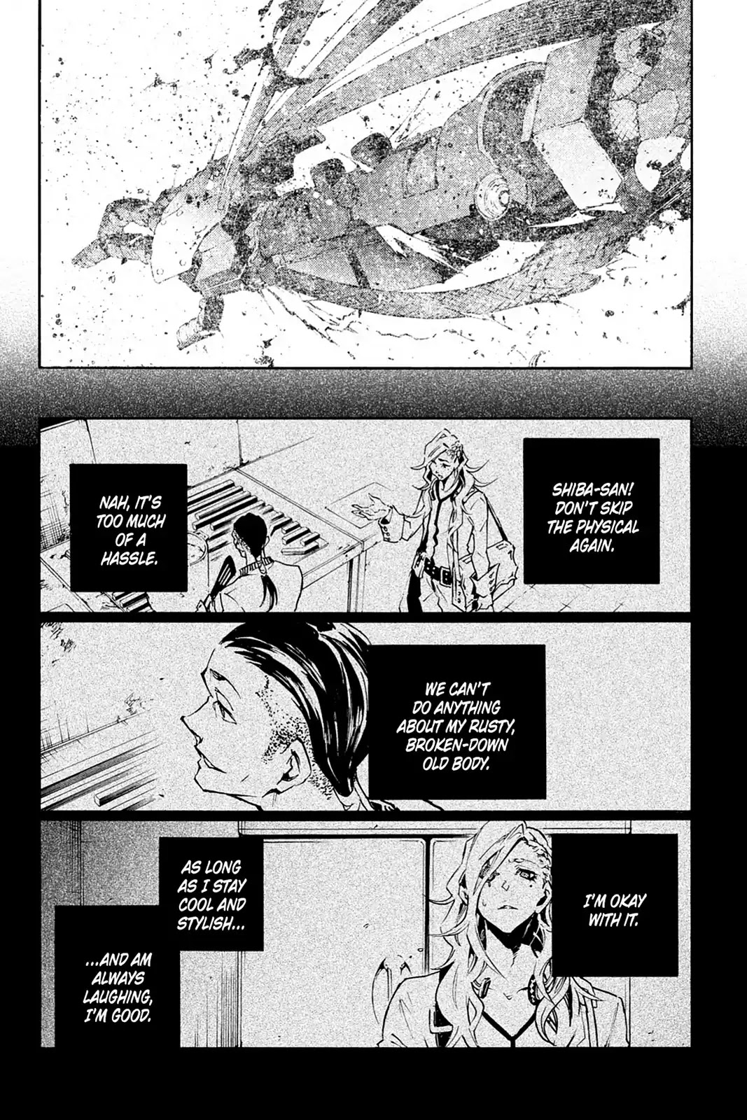 Smokin' Parade Chapter 12 page 5 - Chapter 12: Vol.3 #12: Dying with Dignity