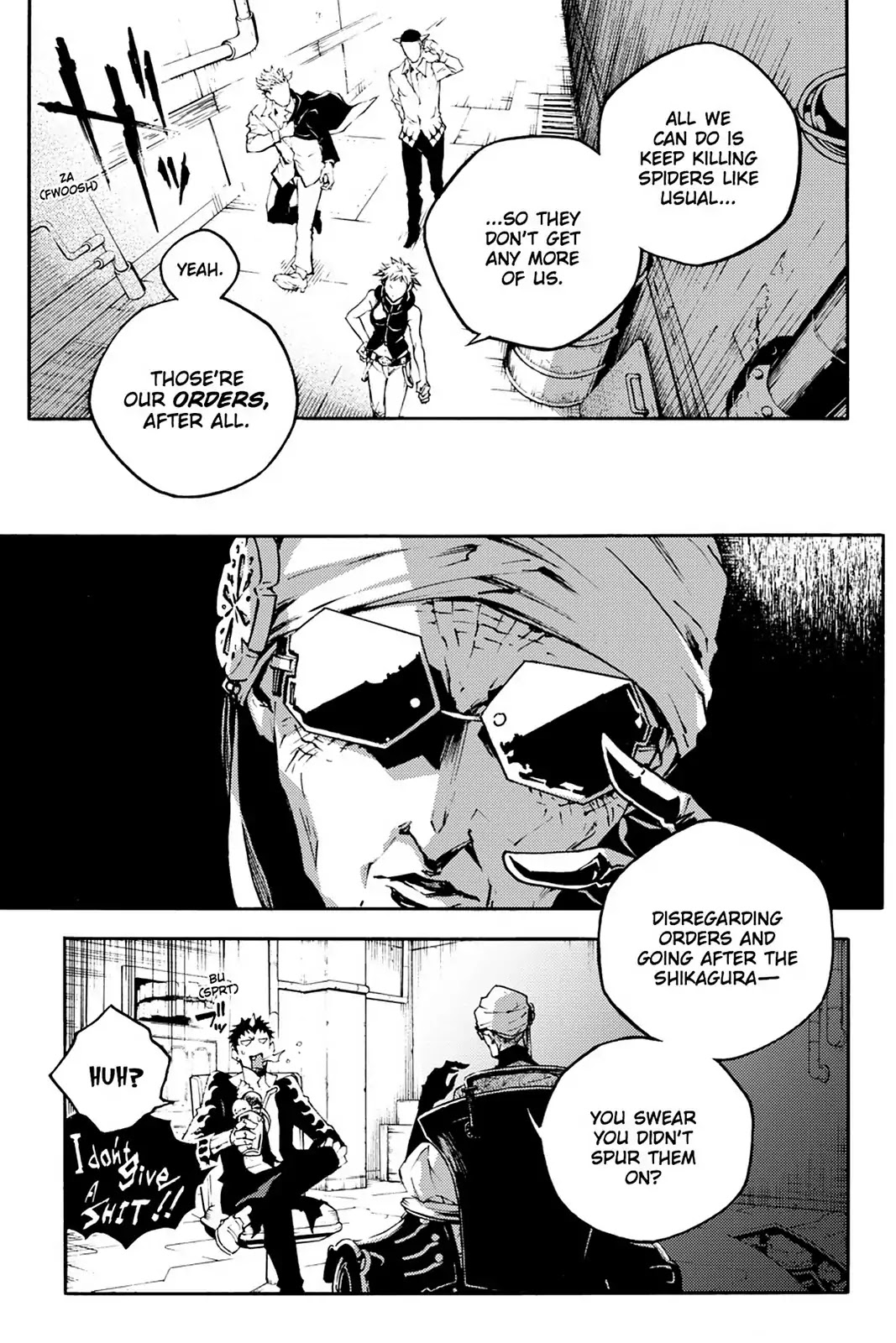 Smokin' Parade Chapter 14 page 6 - Chapter 14: Vol.3 #14: Exposing Secrets