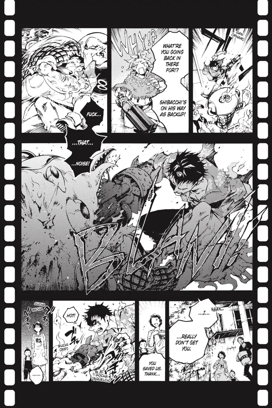 Smokin' Parade Chapter 19 page 40 - Chapter 19: Vol.5 #19: Mourning a True Friend