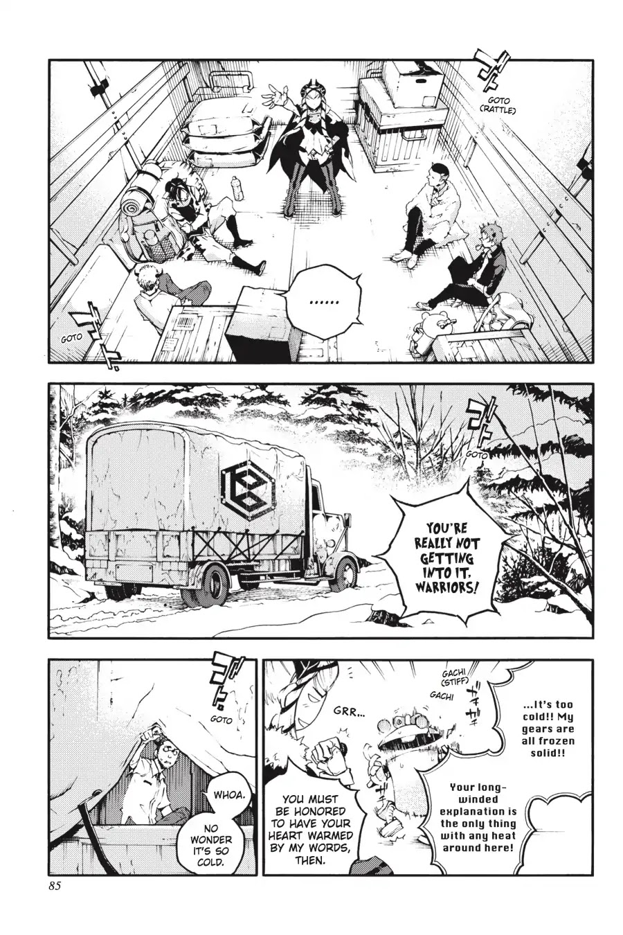 Smokin' Parade Chapter 21 page 4 - Chapter 21: Vol.5 #21: Blizzard