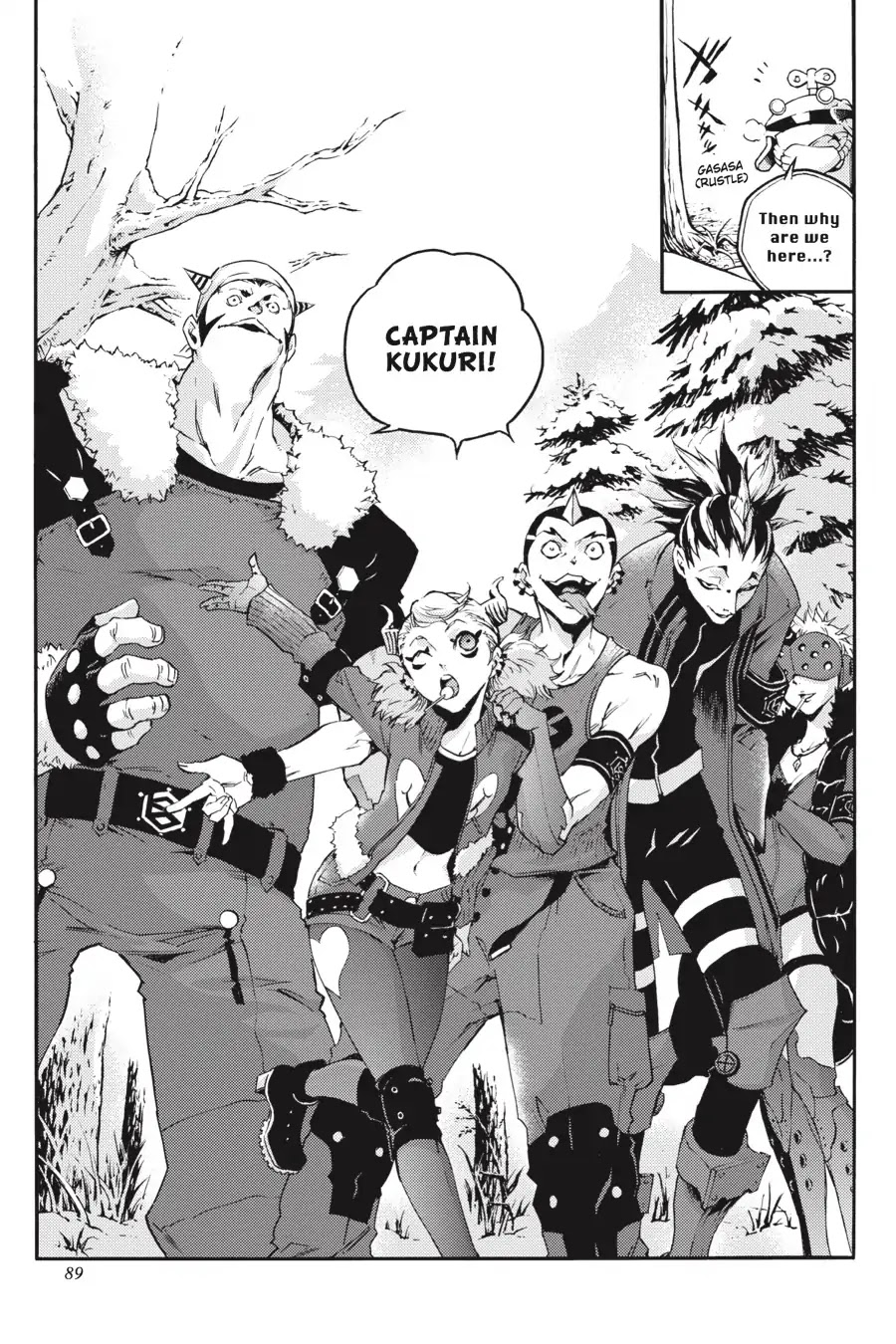 Smokin' Parade Chapter 21 page 7 - Chapter 21: Vol.5 #21: Blizzard