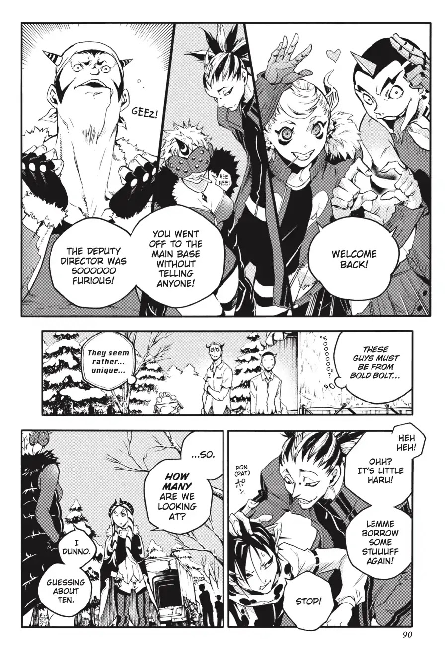 Smokin' Parade Chapter 21 page 8 - Chapter 21: Vol.5 #21: Blizzard