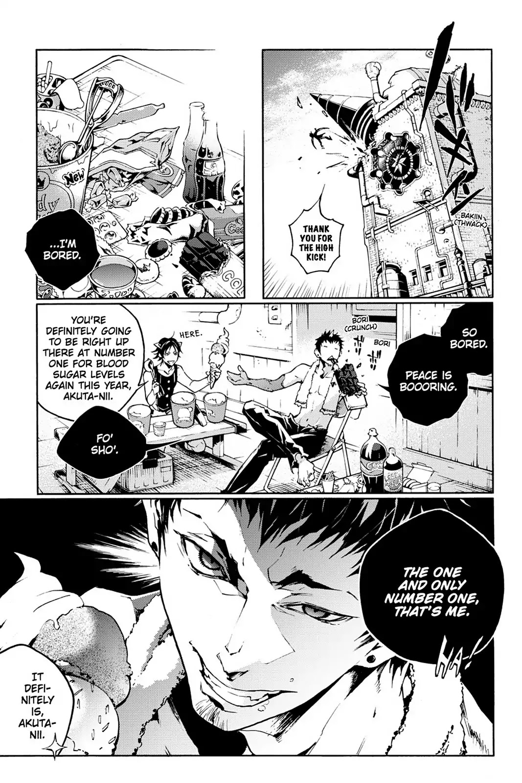 Smokin' Parade Chapter 5 page 10 - Chapter 5: Vol.2 #05: Blurring Black & White