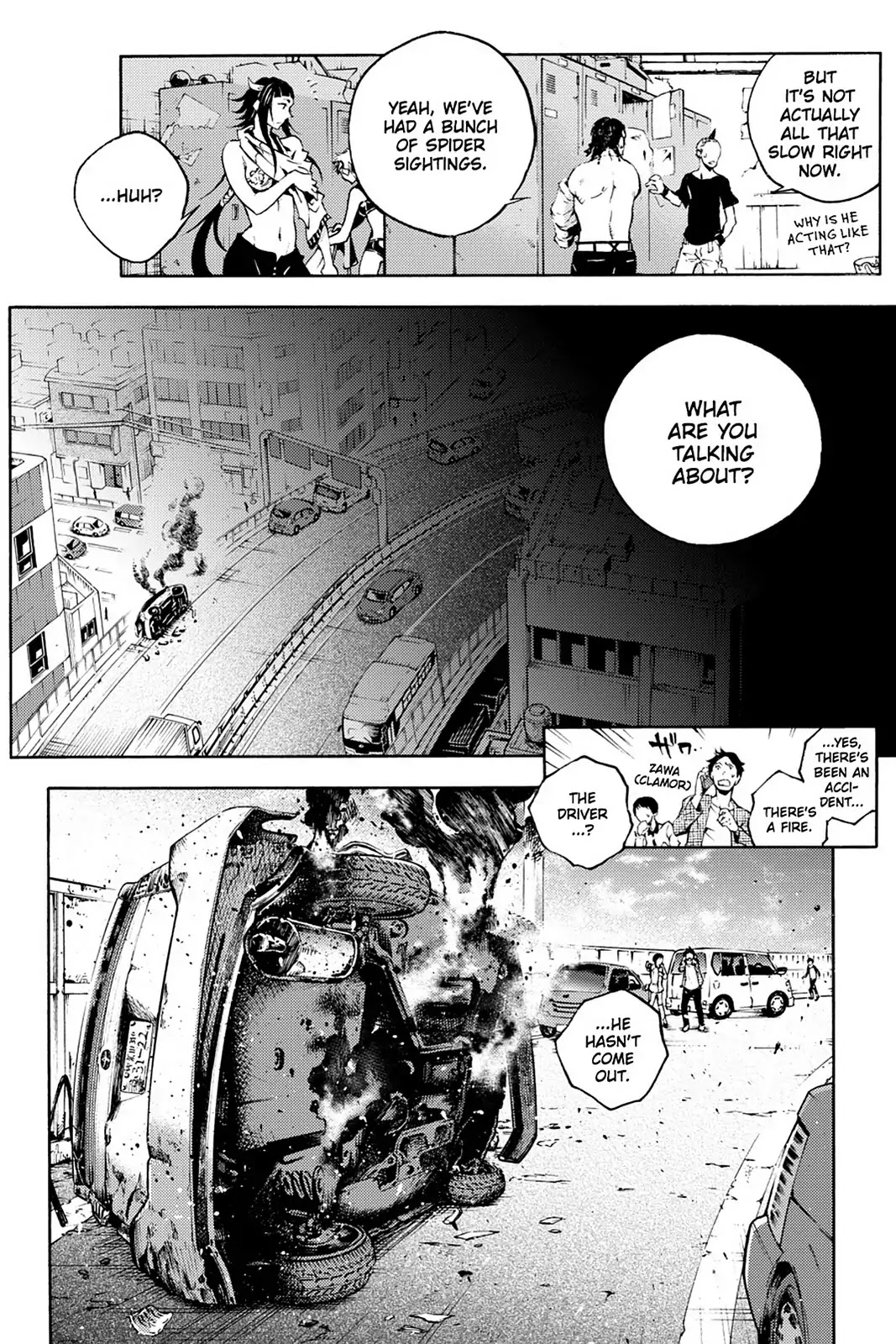 Smokin' Parade Chapter 5 page 11 - Chapter 5: Vol.2 #05: Blurring Black & White