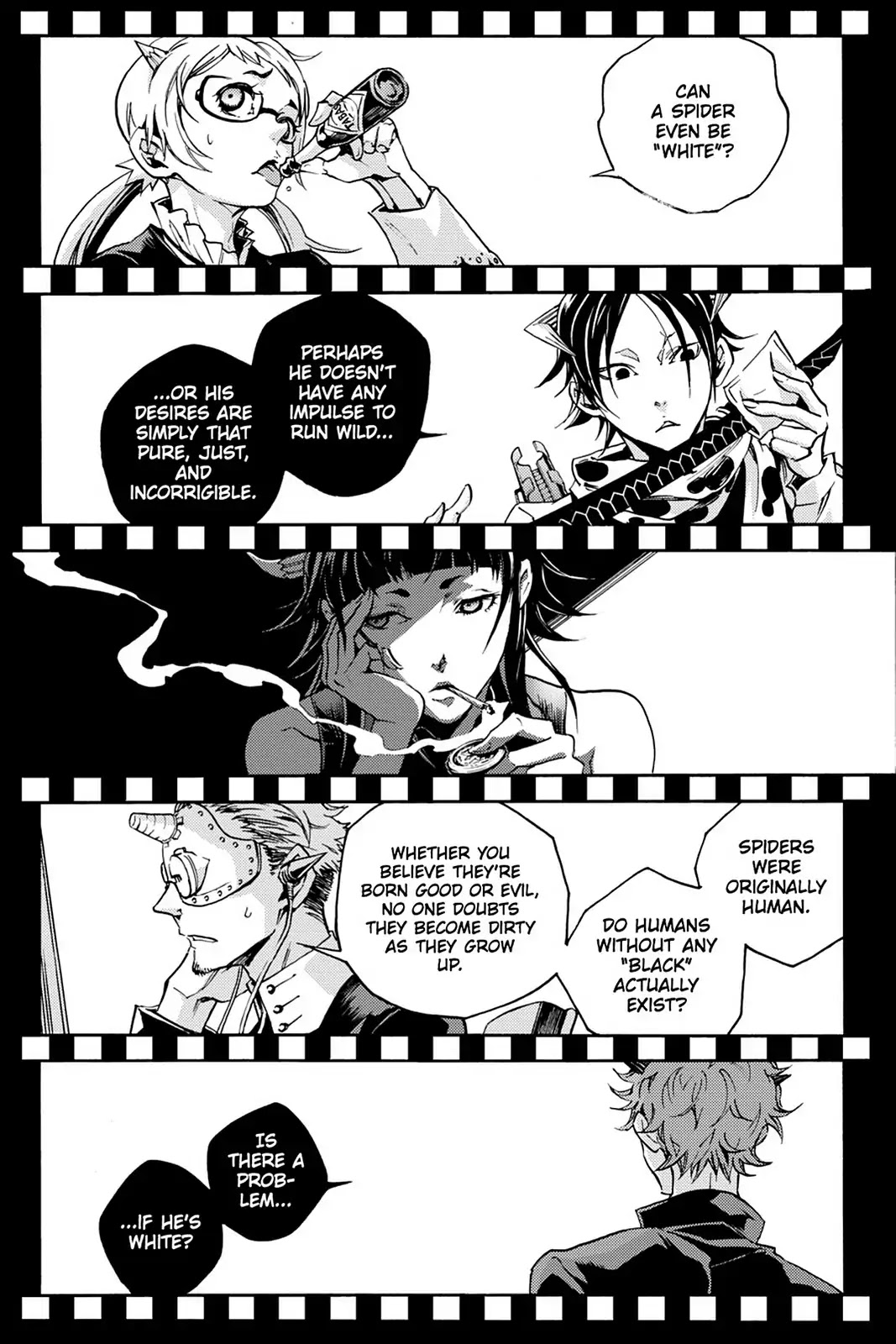 Smokin' Parade Chapter 5 page 18 - Chapter 5: Vol.2 #05: Blurring Black & White