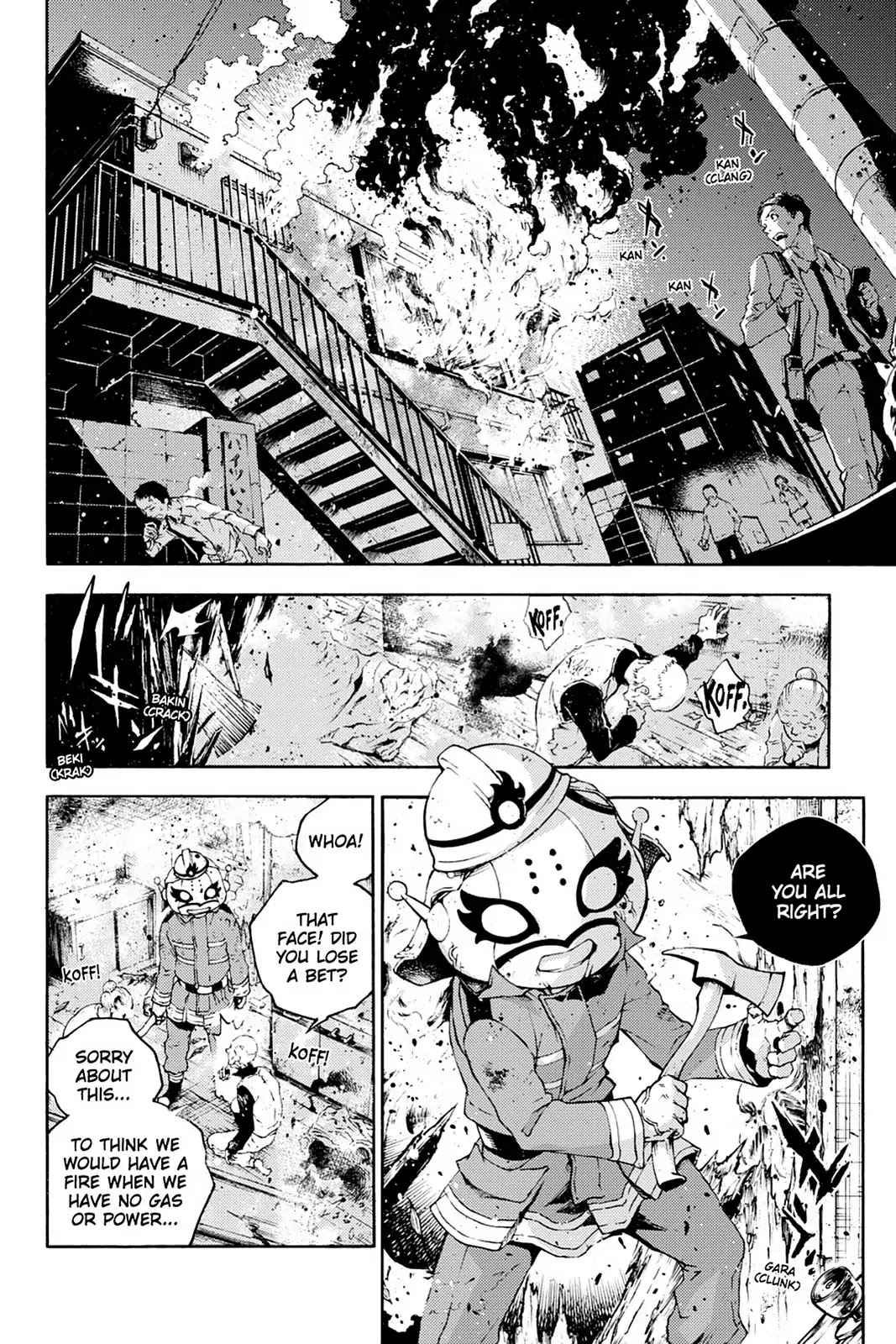 Smokin' Parade Chapter 5 page 21 - Chapter 5: Vol.2 #05: Blurring Black & White