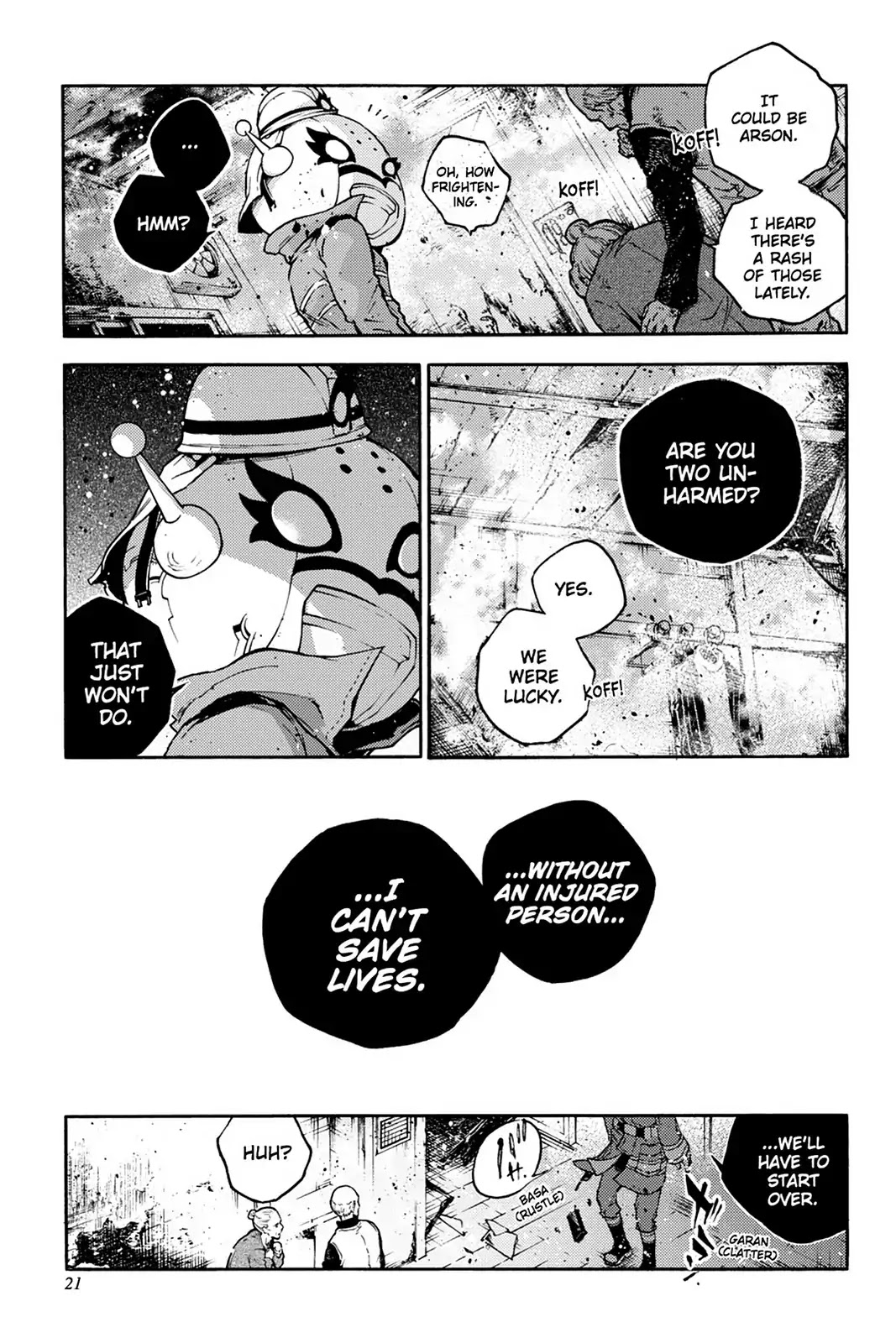 Smokin' Parade Chapter 5 page 22 - Chapter 5: Vol.2 #05: Blurring Black & White
