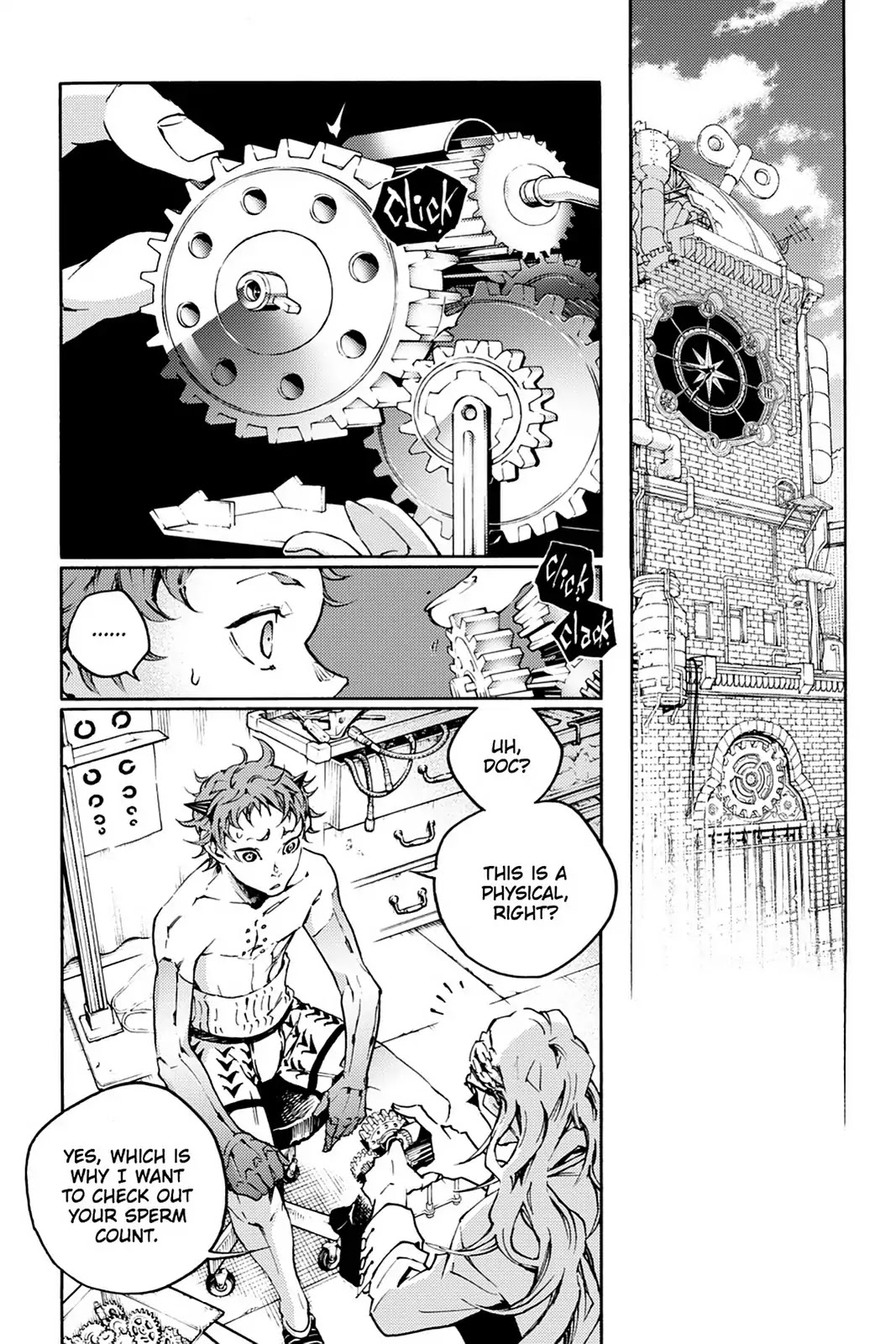 Smokin' Parade Chapter 5 page 8 - Chapter 5: Vol.2 #05: Blurring Black & White