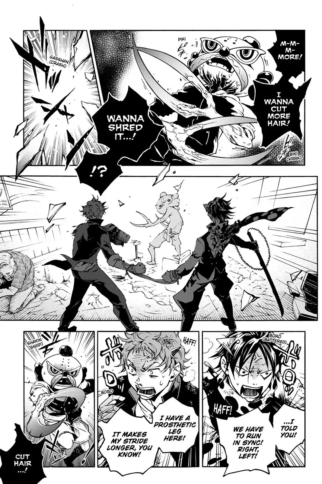 Smokin' Parade Chapter 8 page 14 - Chapter 8: Vol.2 #08: Spare No Effort