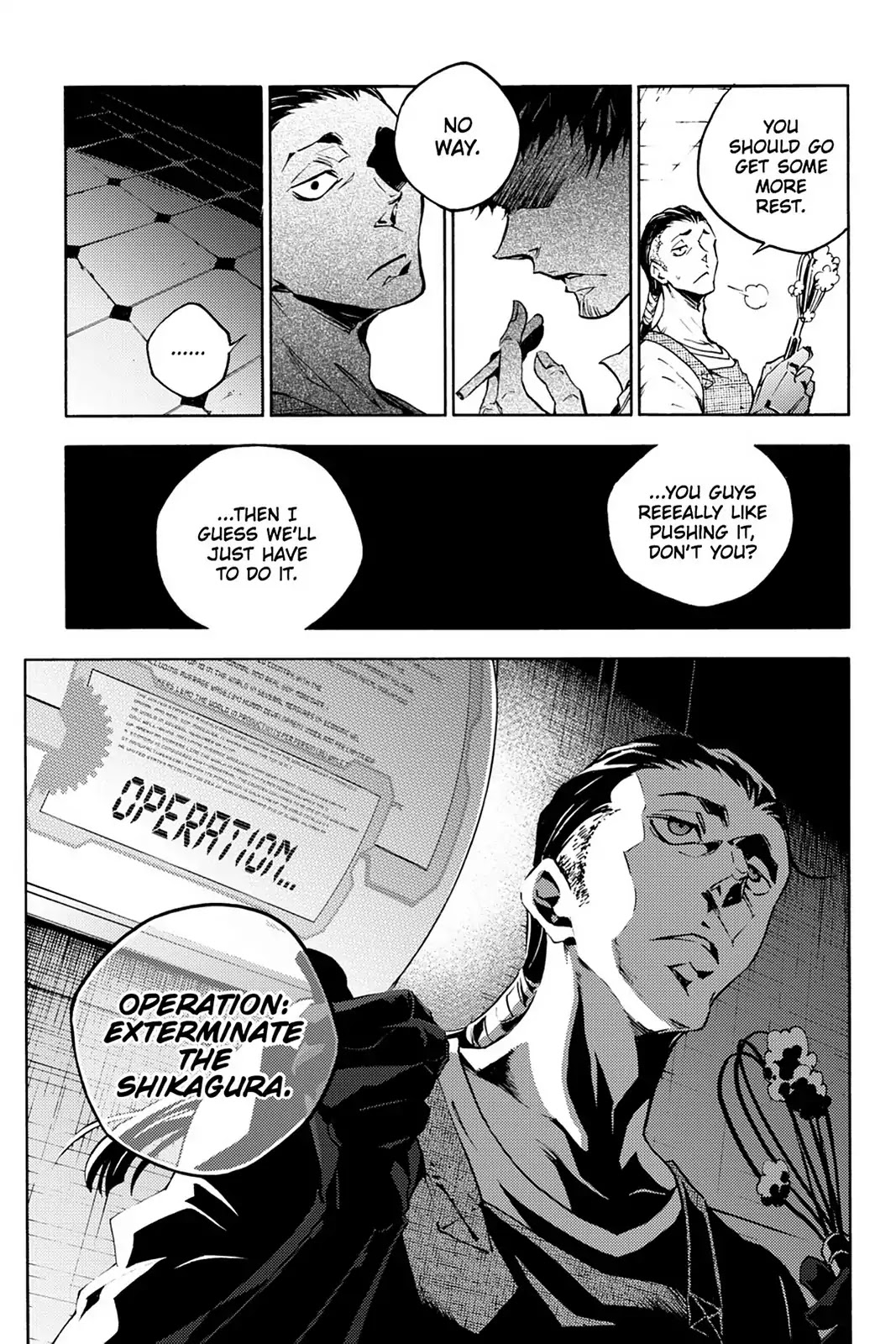 Smokin' Parade Chapter 9 page 12 - Chapter 9: Vol.2 #09: Right or Wrong