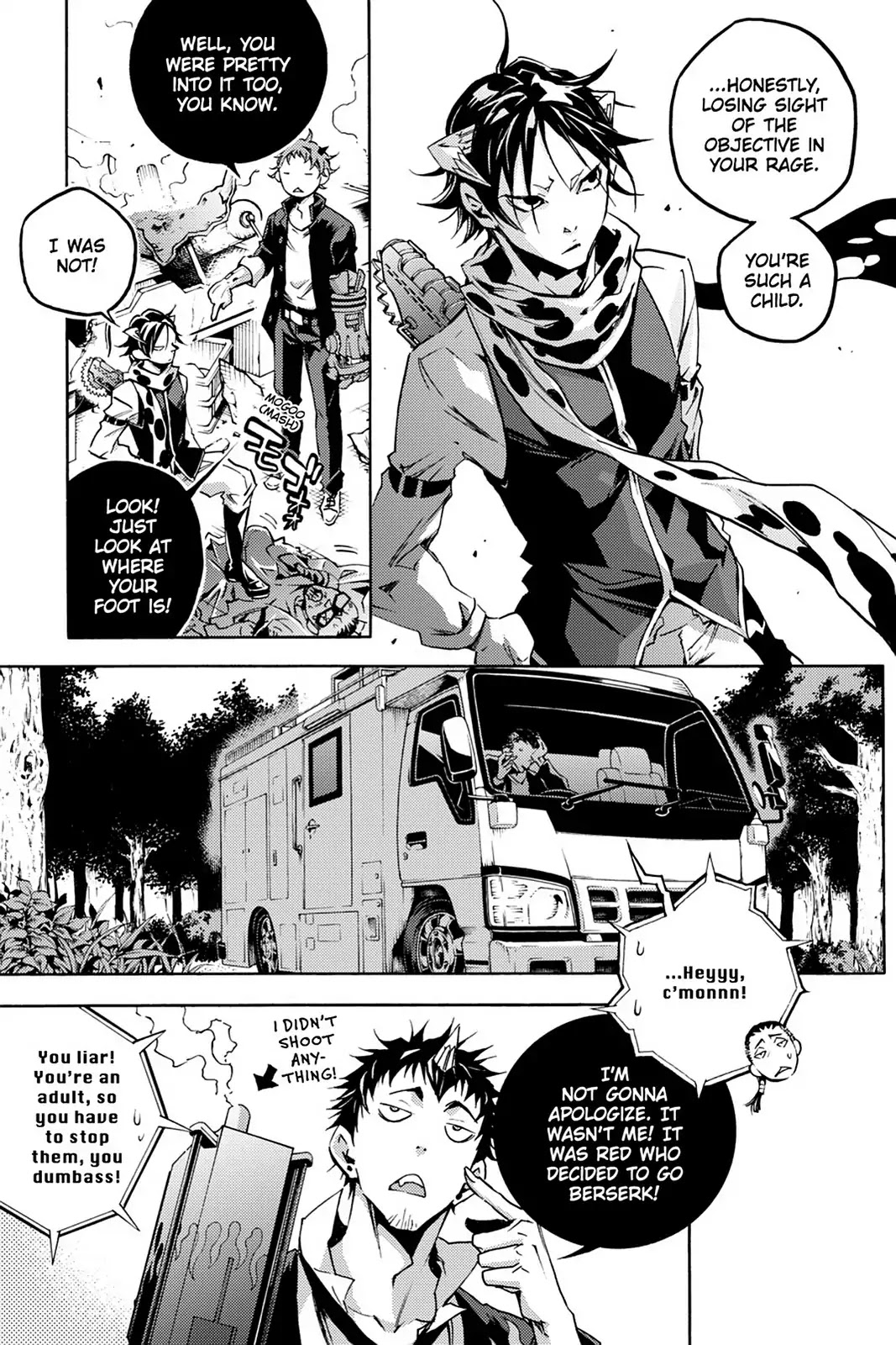 Smokin' Parade Chapter 9 page 32 - Chapter 9: Vol.2 #09: Right or Wrong