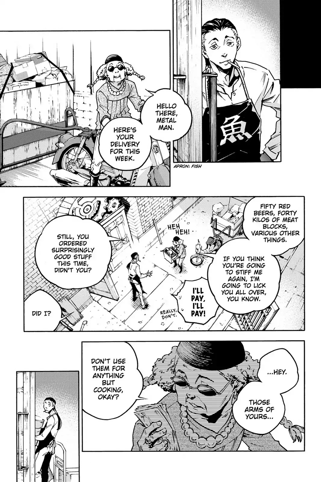 Smokin' Parade Chapter 9 page 4 - Chapter 9: Vol.2 #09: Right or Wrong