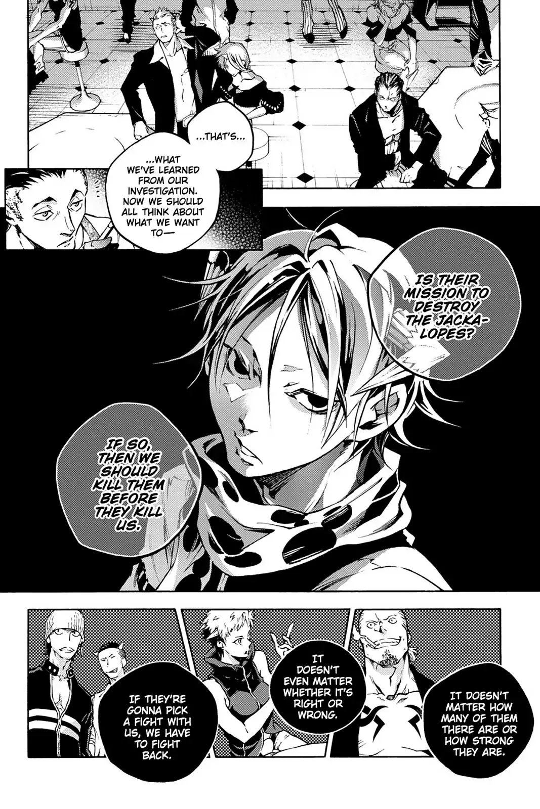 Smokin' Parade Chapter 9 page 9 - Chapter 9: Vol.2 #09: Right or Wrong