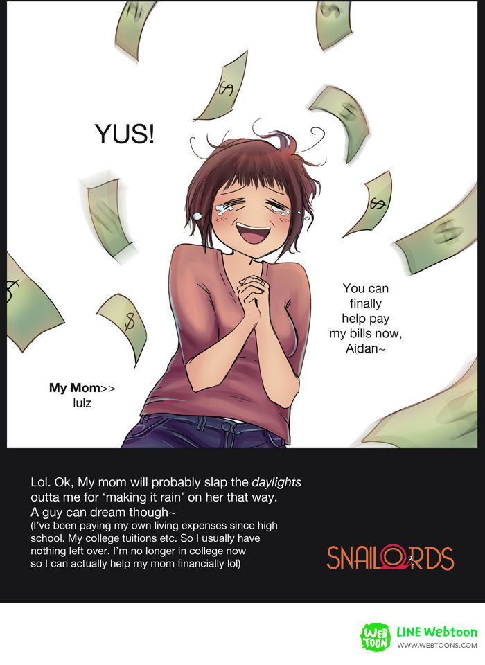 Snailogy Chapter 8 page 5 - Chapter 8 : Making It Rain