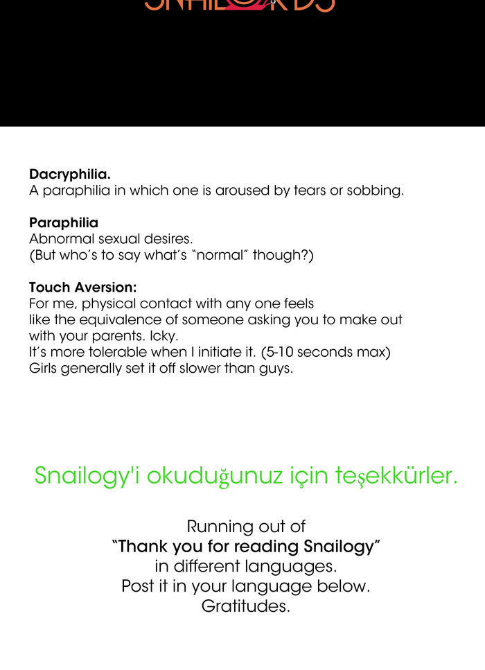 Snailogy Chapter 85 page 10 - Chapter 85 : Touch Aversion