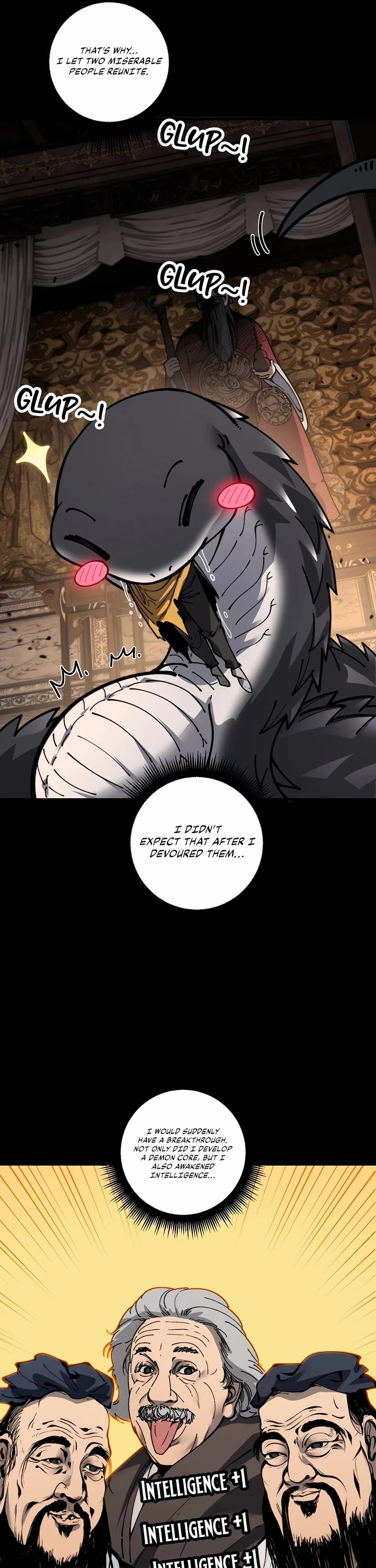 Snake Immortal: The Tale of a Snake's Cultivation to Immortality Chapter 1 page 10 - Chapter 1: Devouring an Immortal Emperor in a single gulp
