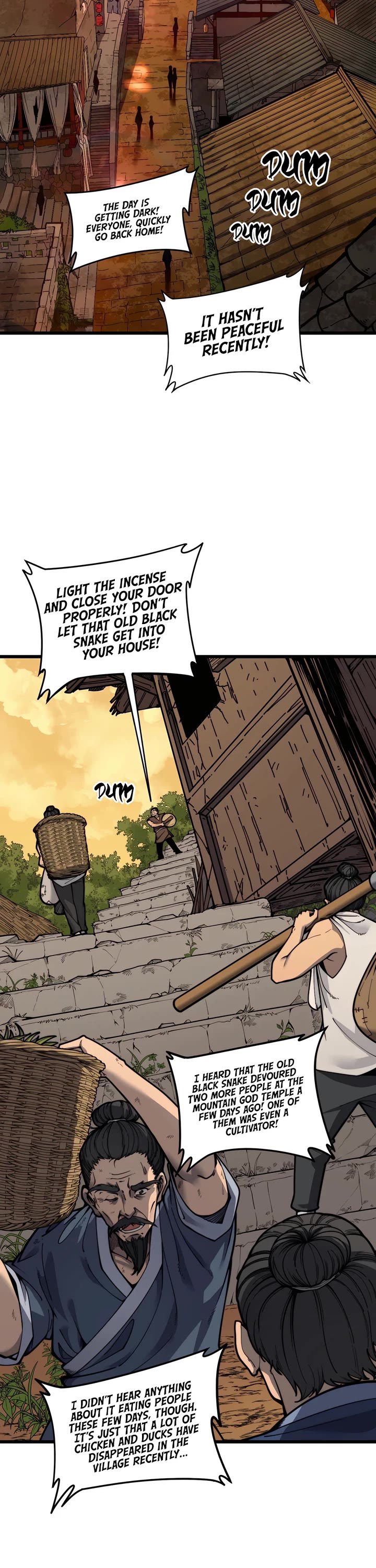 Snake Immortal: The Tale of a Snake's Cultivation to Immortality Chapter 1 page 2 - Chapter 1: Devouring an Immortal Emperor in a single gulp