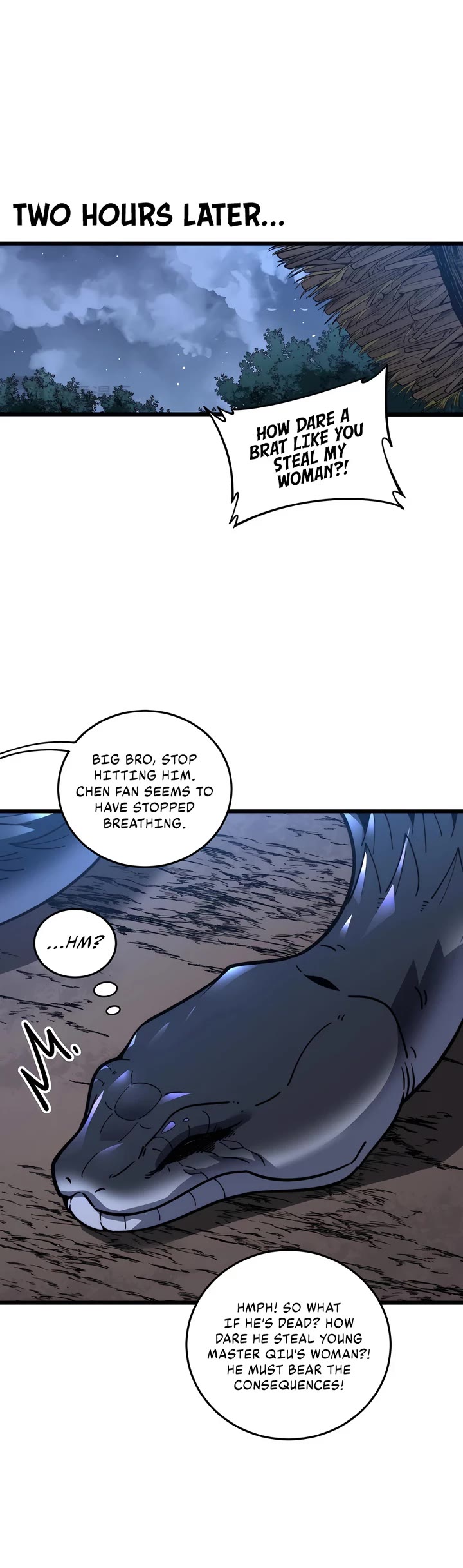 Snake Immortal: The Tale of a Snake's Cultivation to Immortality Chapter 1 page 24 - Chapter 1: Devouring an Immortal Emperor in a single gulp