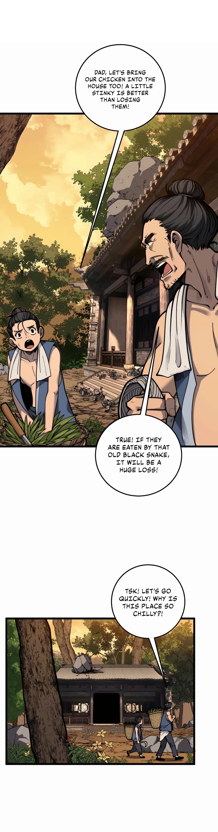 Snake Immortal: The Tale of a Snake's Cultivation to Immortality Chapter 1 page 3 - Chapter 1: Devouring an Immortal Emperor in a single gulp