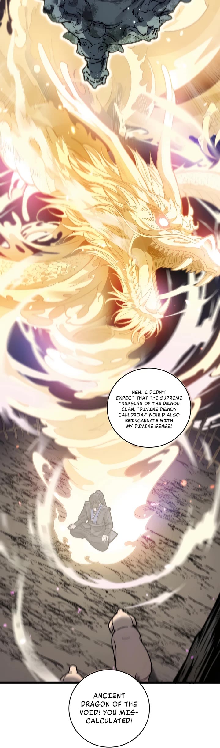Snake Immortal: The Tale of a Snake's Cultivation to Immortality Chapter 1 page 34 - Chapter 1: Devouring an Immortal Emperor in a single gulp
