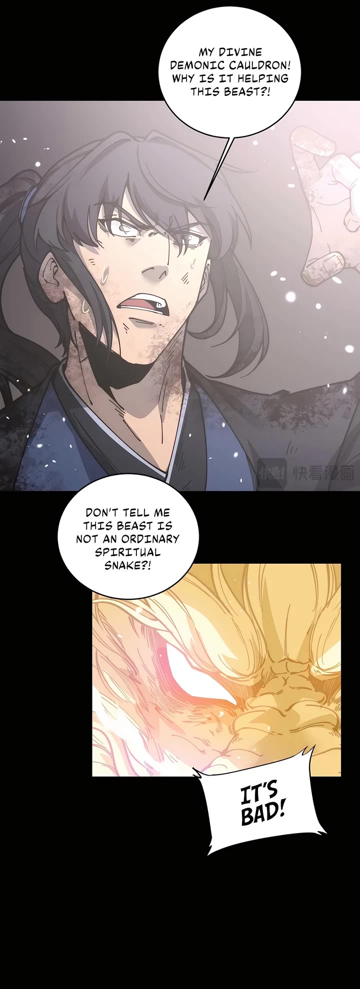 Snake Immortal: The Tale of a Snake's Cultivation to Immortality Chapter 1 page 53 - Chapter 1: Devouring an Immortal Emperor in a single gulp
