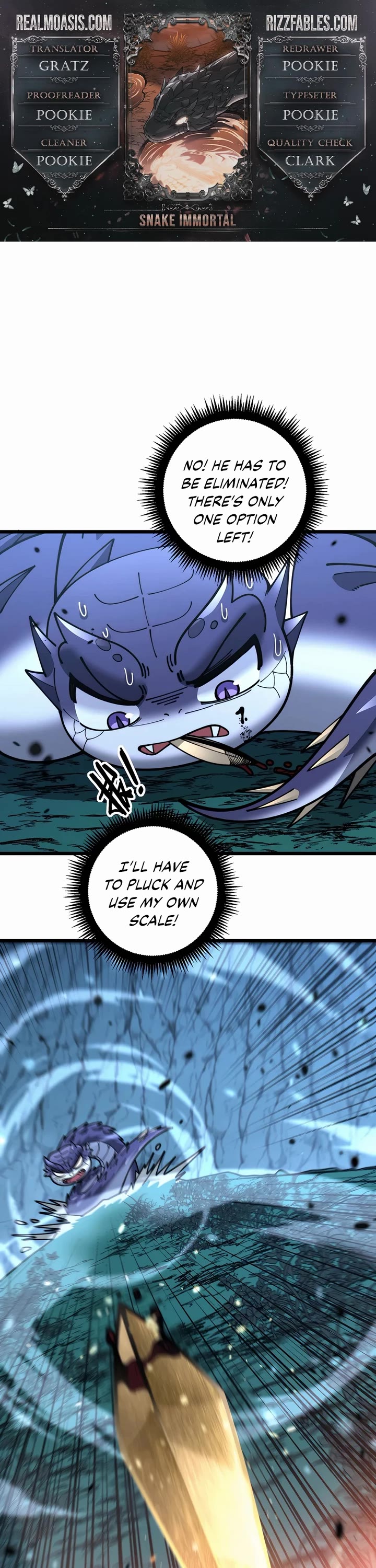 Snake Immortal: The Tale of a Snake's Cultivation to Immortality Chapter 10 page 1 - Chapter 10: The Dying Wish of the Old Black Snake