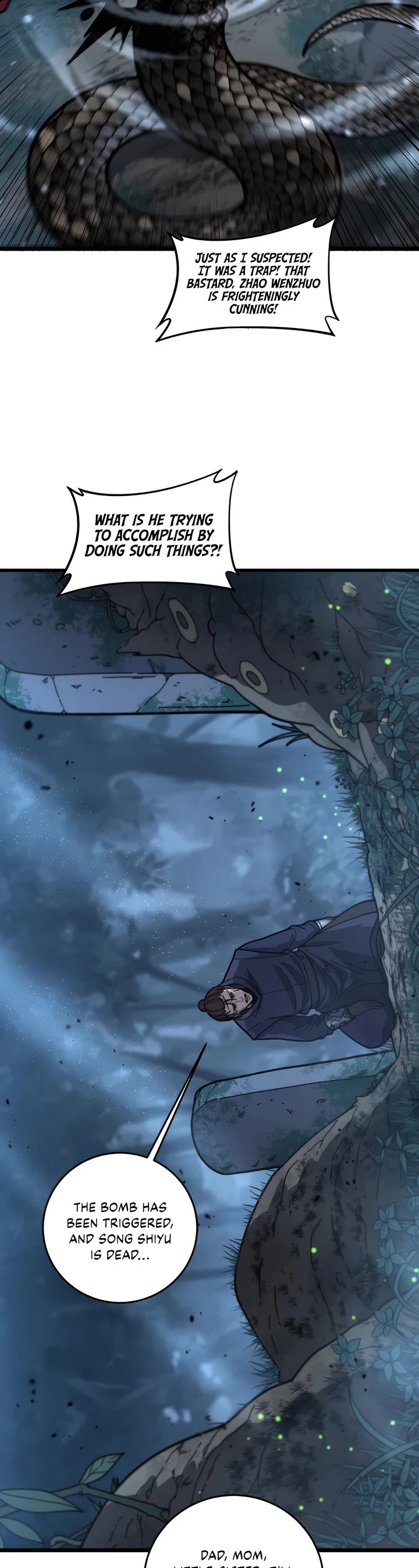 Snake Immortal: The Tale of a Snake's Cultivation to Immortality Chapter 10 page 19 - Chapter 10: The Dying Wish of the Old Black Snake