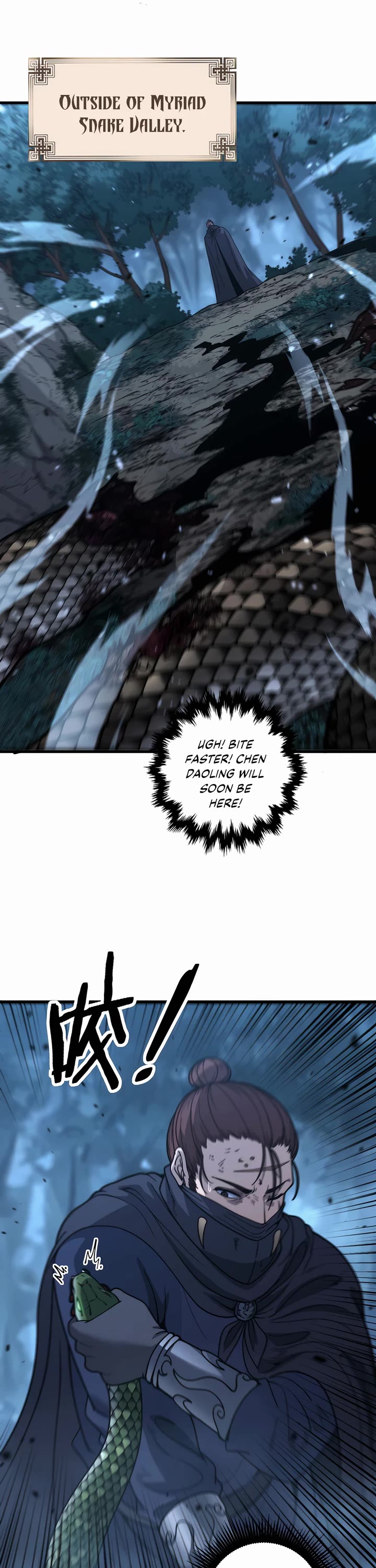 Snake Immortal: The Tale of a Snake's Cultivation to Immortality Chapter 10 page 21 - Chapter 10: The Dying Wish of the Old Black Snake