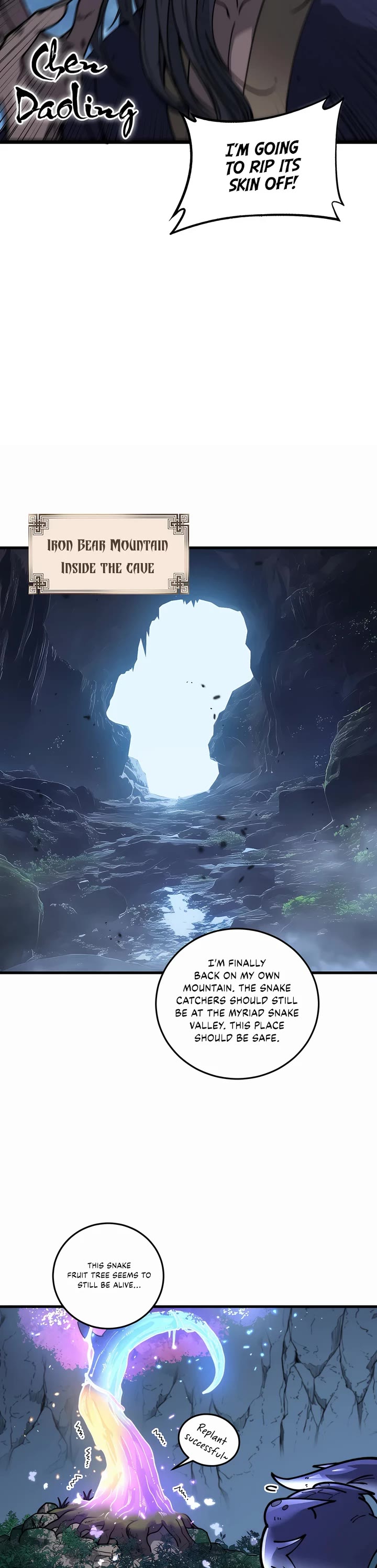 Snake Immortal: The Tale of a Snake's Cultivation to Immortality Chapter 10 page 24 - Chapter 10: The Dying Wish of the Old Black Snake