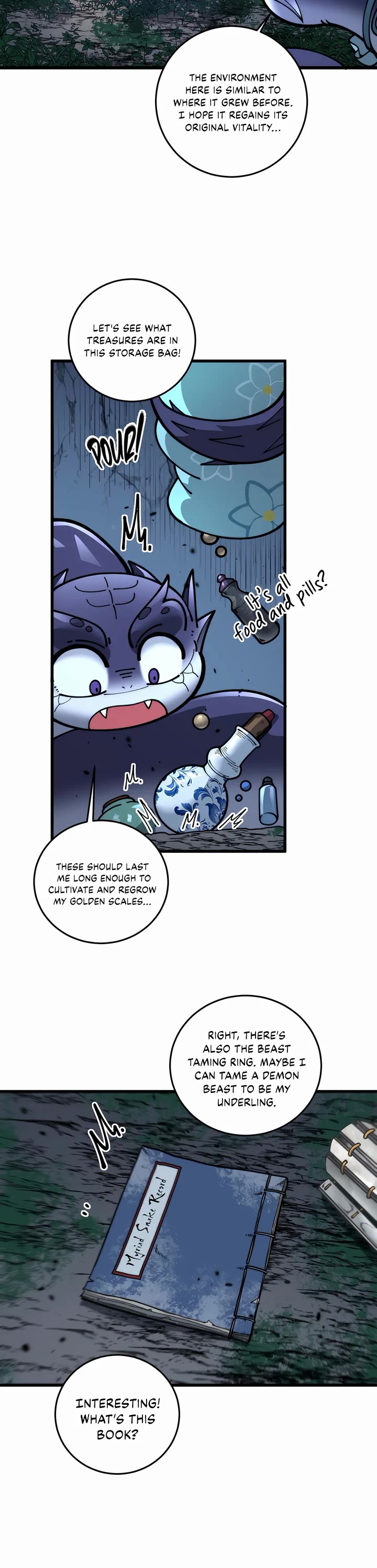 Snake Immortal: The Tale of a Snake's Cultivation to Immortality Chapter 10 page 25 - Chapter 10: The Dying Wish of the Old Black Snake