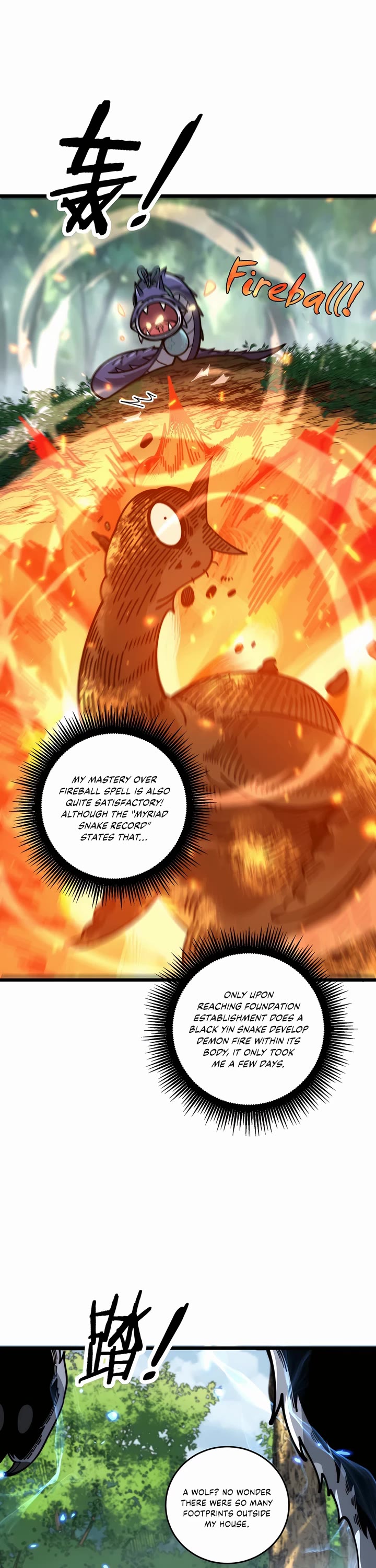 Snake Immortal: The Tale of a Snake's Cultivation to Immortality Chapter 10 page 30 - Chapter 10: The Dying Wish of the Old Black Snake