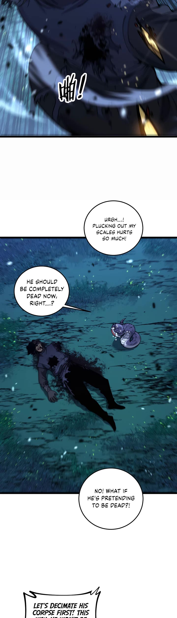Snake Immortal: The Tale of a Snake's Cultivation to Immortality Chapter 10 page 4 - Chapter 10: The Dying Wish of the Old Black Snake