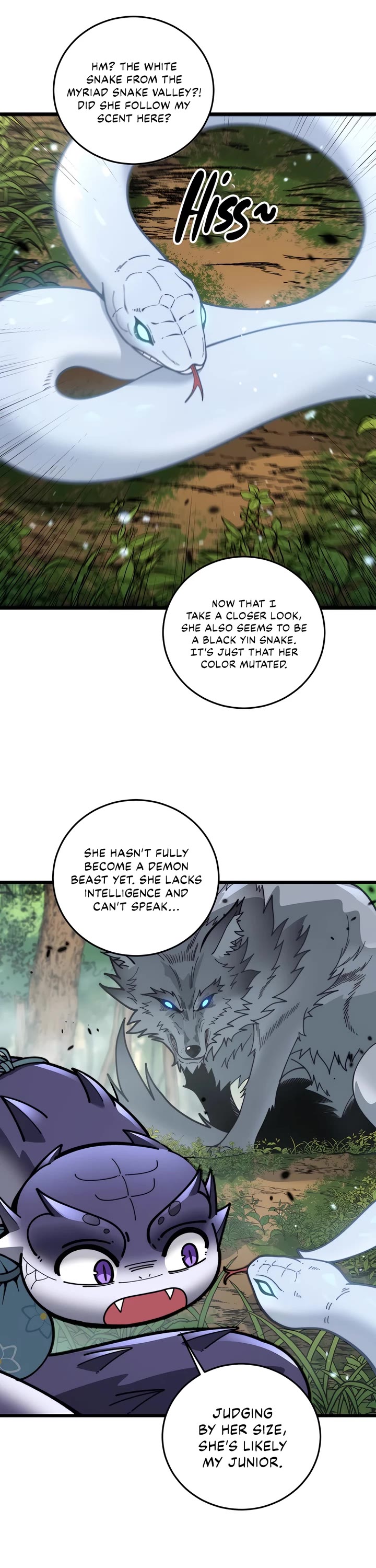 Snake Immortal: The Tale of a Snake's Cultivation to Immortality Chapter 11 page 10 - Chapter 11: Taming the Wolf King