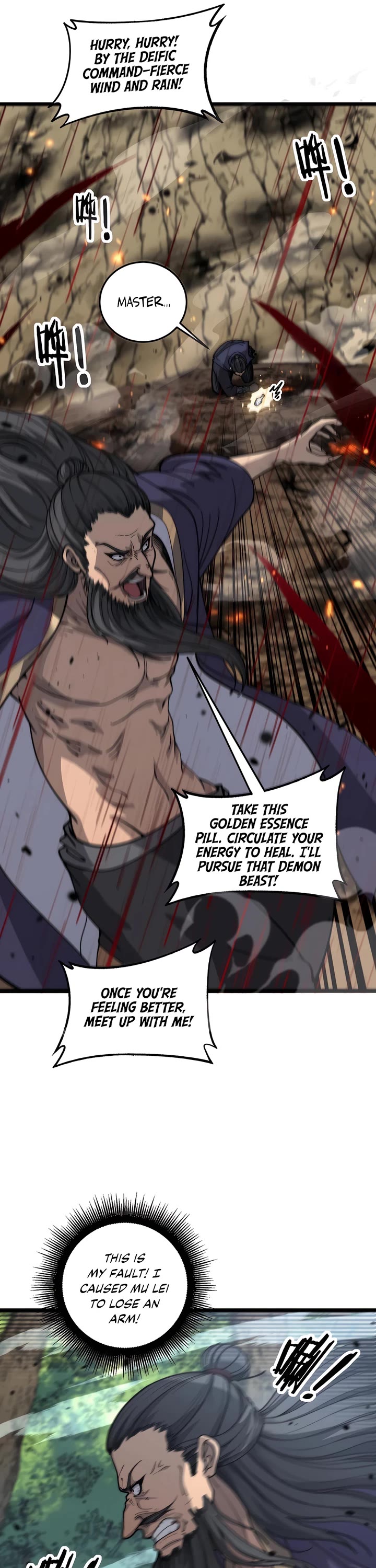 Snake Immortal: The Tale of a Snake's Cultivation to Immortality Chapter 12 page 12 - Chapter 12: Pursuit of the Old Grandmaster